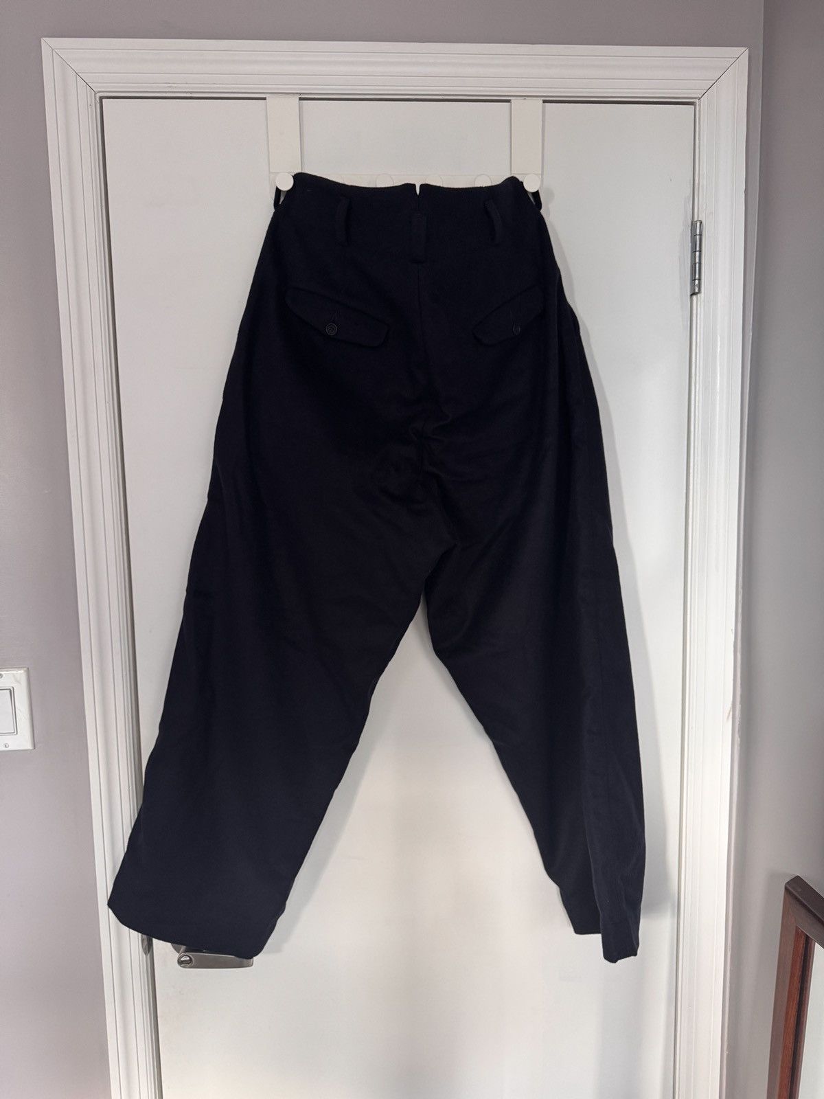 Evan Kinori Evan Kinori Brushed Wool/Cashmere Flannel Two Pleat Pant Size US 32 / EU 48 - 7 Thumbnail