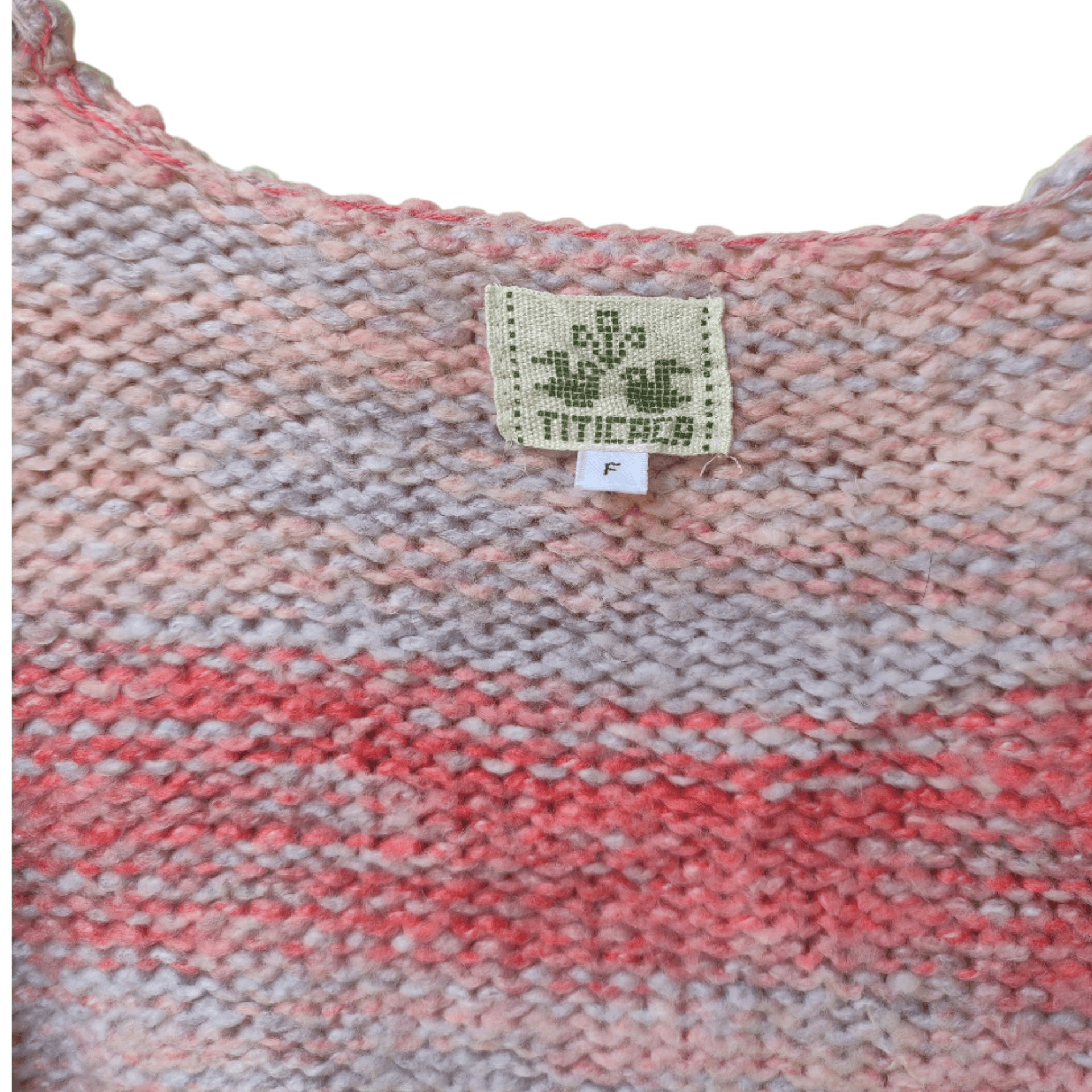 Japanese Brand TITICACA knitted cardigan Size M / US 6-8 / IT 42-44 - 2 Thumbnail
