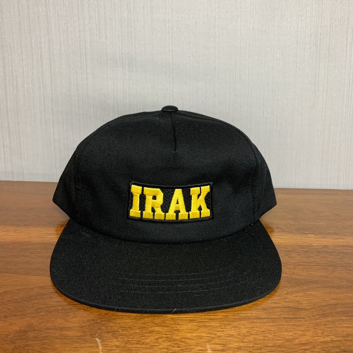 image of Irak Nyc Logo Hat in Black, Men's
