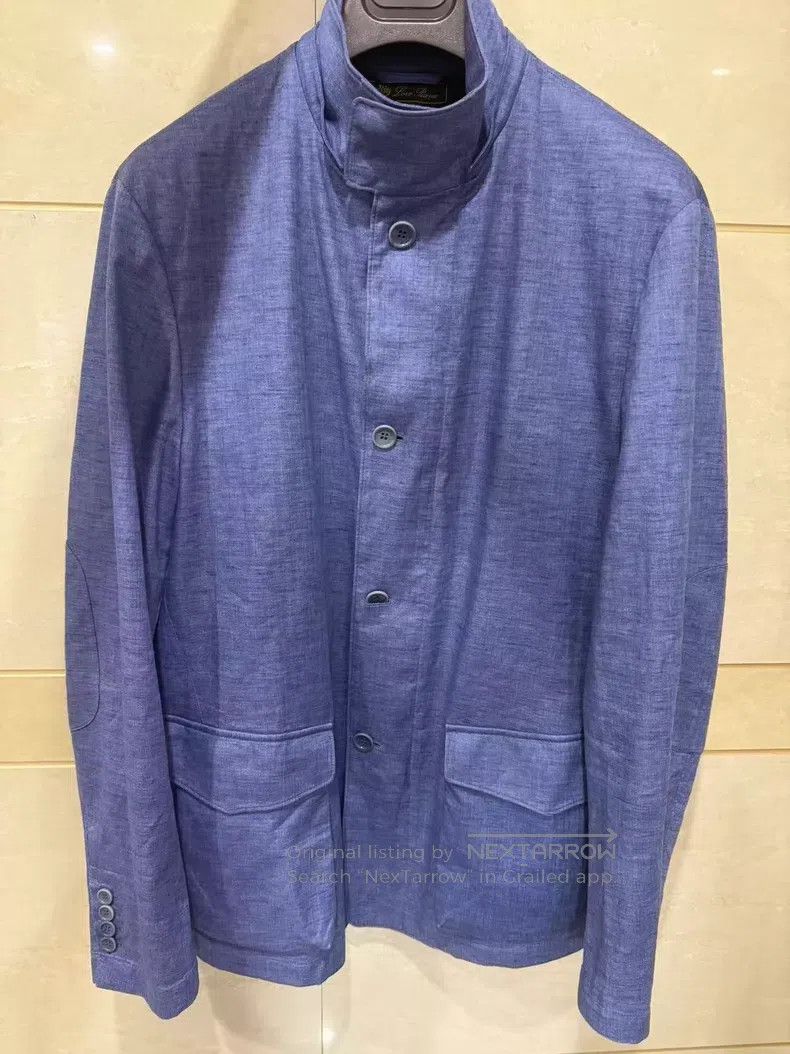 Loro Piana Loro Piana Men's Linen Jacket 100% Linen Size US M / EU 48-50 / 2 - 7 Thumbnail