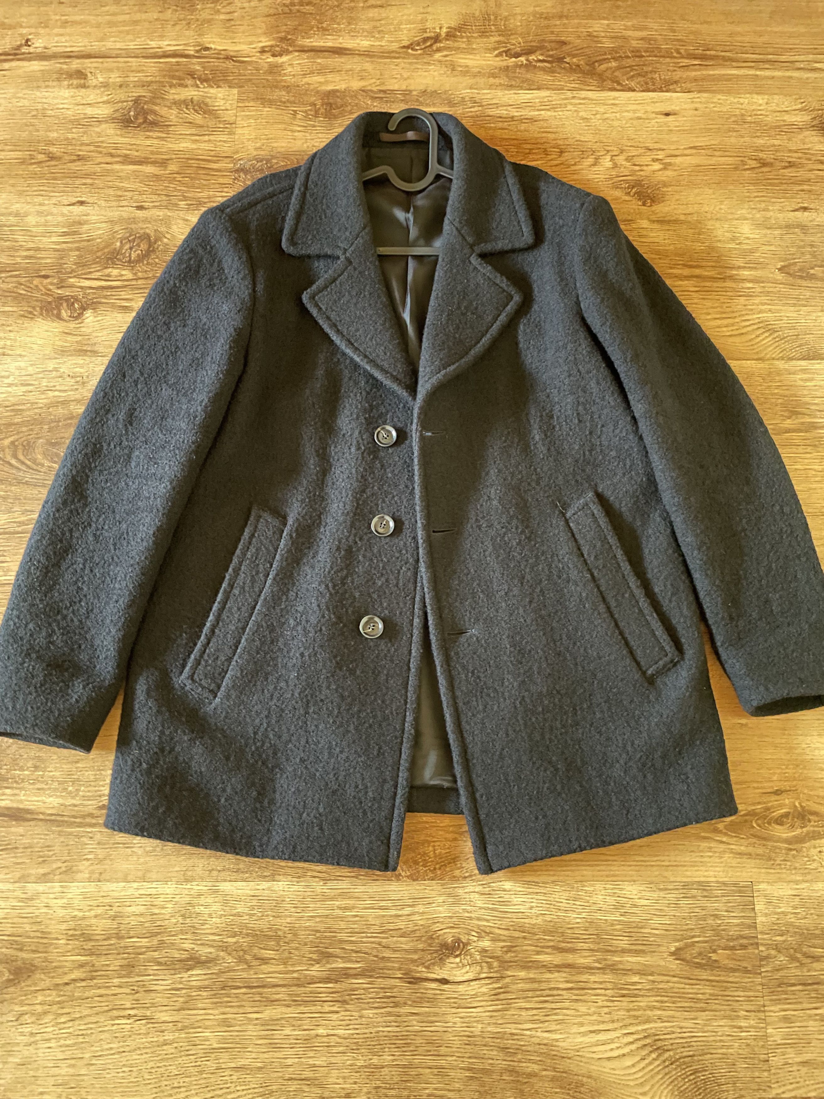 Oscar Jacobson Coat Oscar Jacobson Vintage Wool Black Small Rare! | Grailed