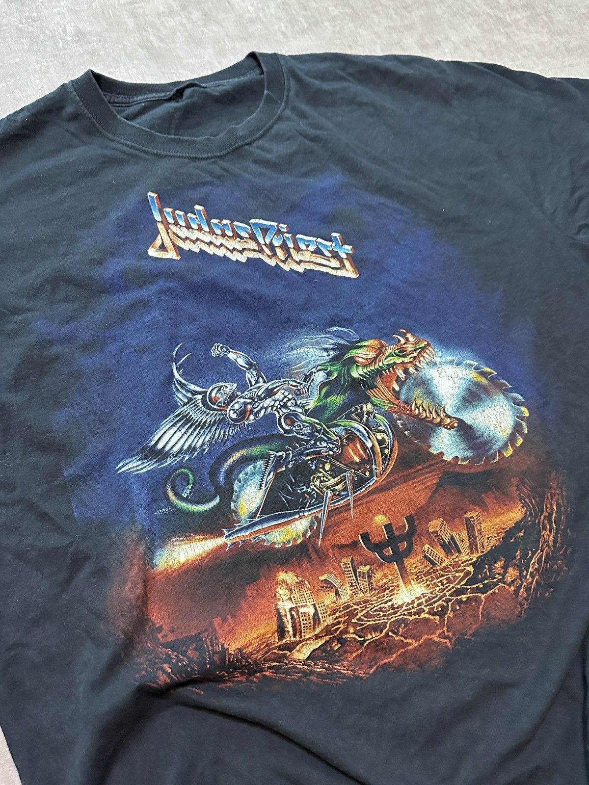 Band Tees Vintage Judas Priest Painkiller USA Tour 1990 Size US L / EU 52-54 / 3 - 2 Thumbnail