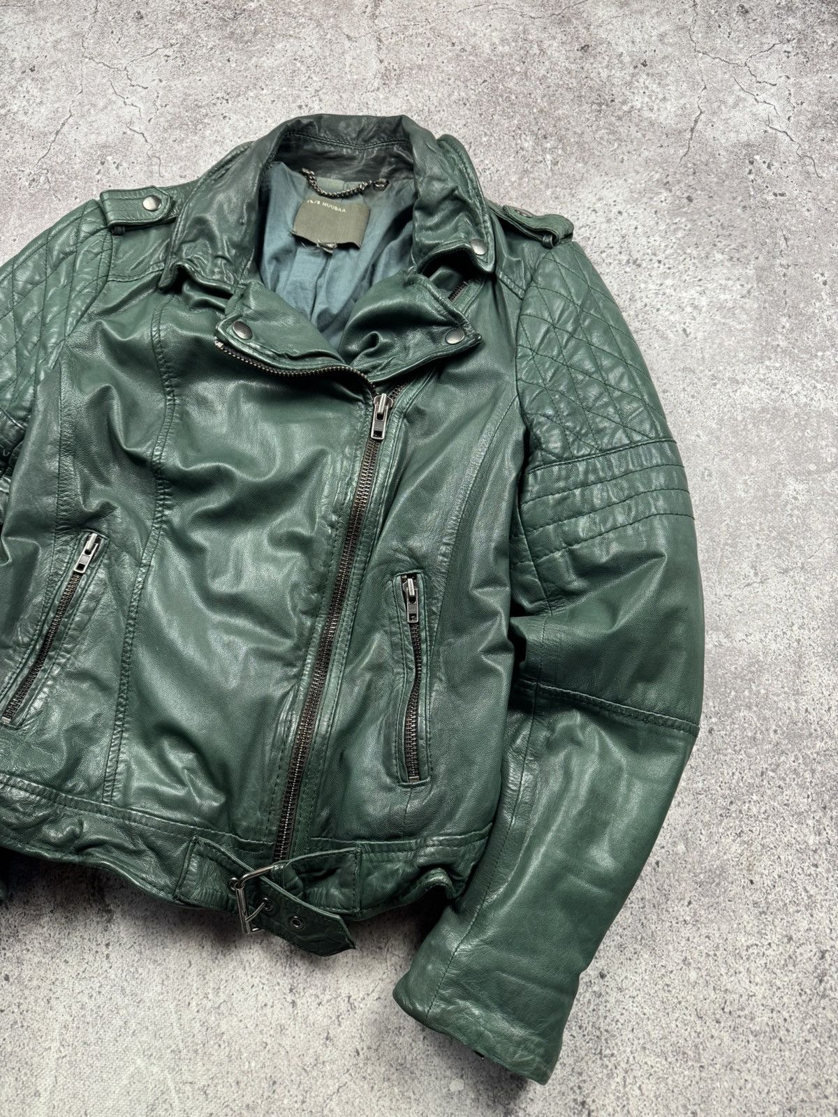 Japanese Brand 00s Japanese Y2k Biker Leather Belt Jacket If9was6 LGB Style Size M / US 6-8 / IT 42-44 - 4 Thumbnail