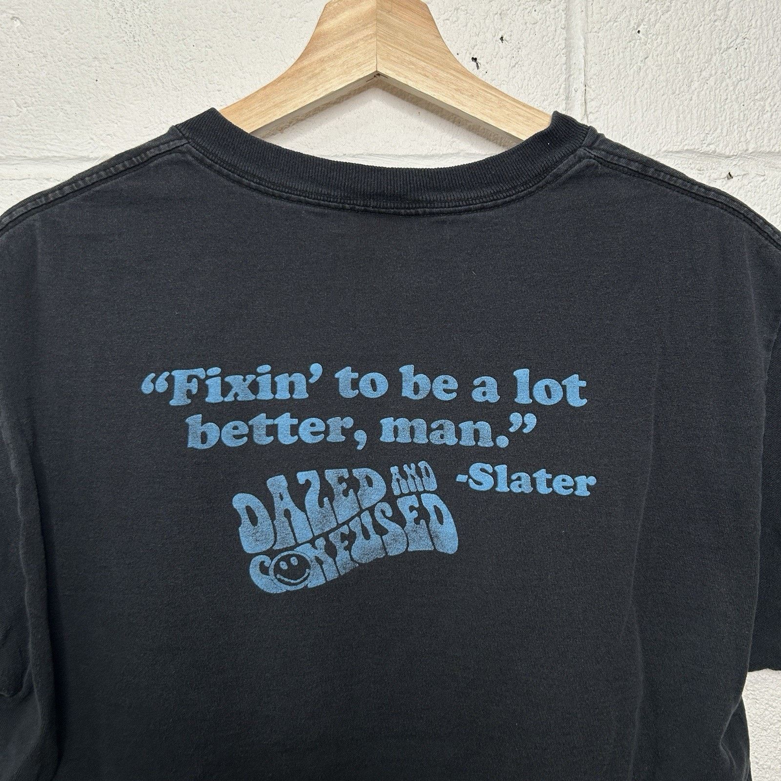 Delta 90’s Vintage Dazed And Confused Movie Promo T-shirt “Slater” Size US M / EU 48-50 / 2 - 4 Thumbnail