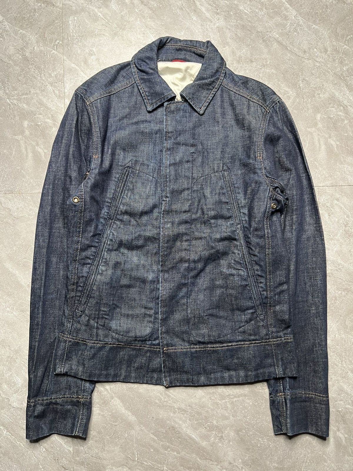 Prada Prada Bull Denim Blouson Jacket | Grailed