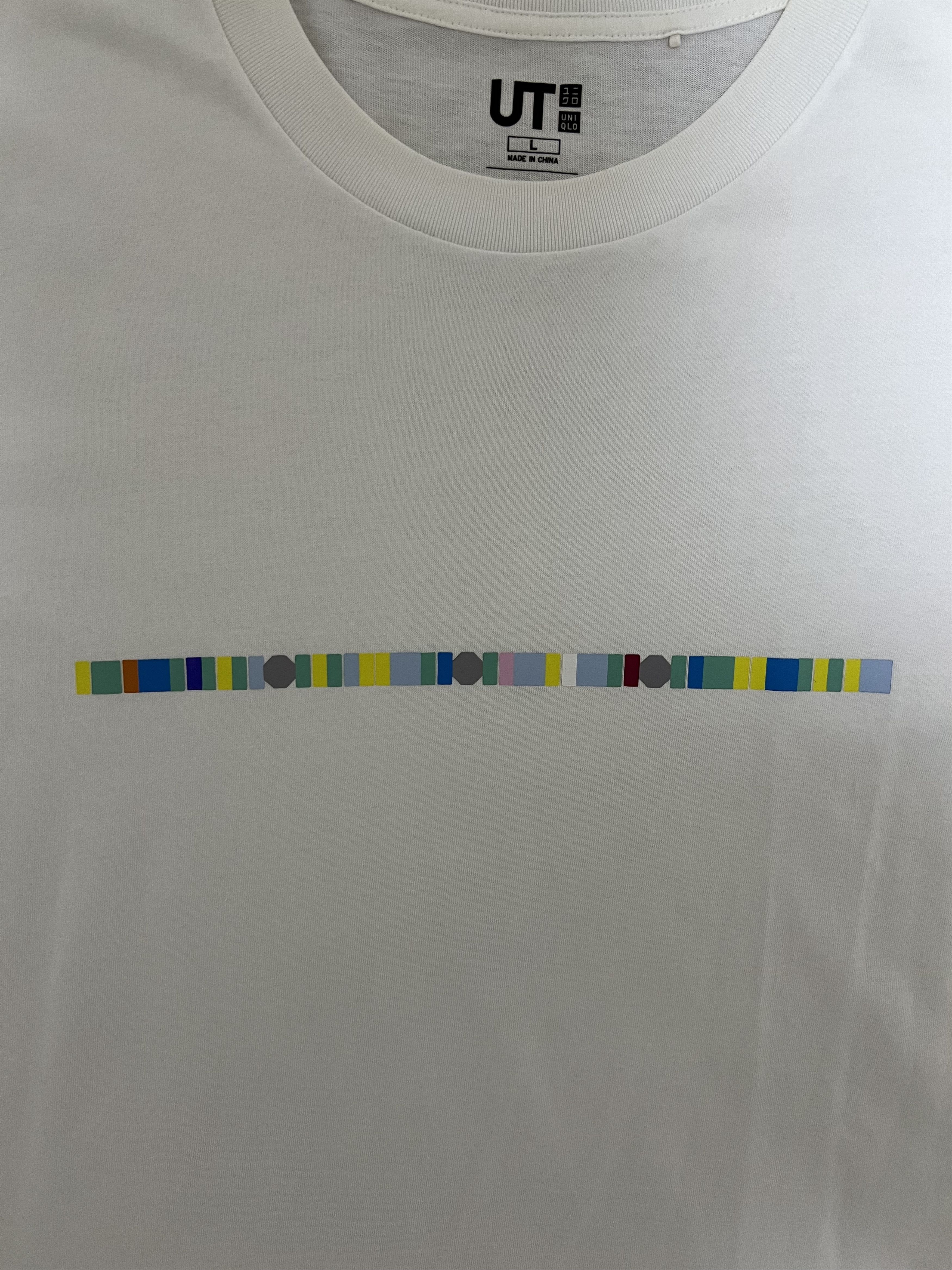 New Order 💚 New Order x Uniqlo x Peter Saville Blue Monday White Tee Size US L / EU 52-54 / 3 - 3 Thumbnail