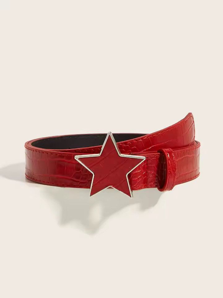 Other Retro Vintage Style Star Rivets Punk Belt Size ONE SIZE - 4 Thumbnail