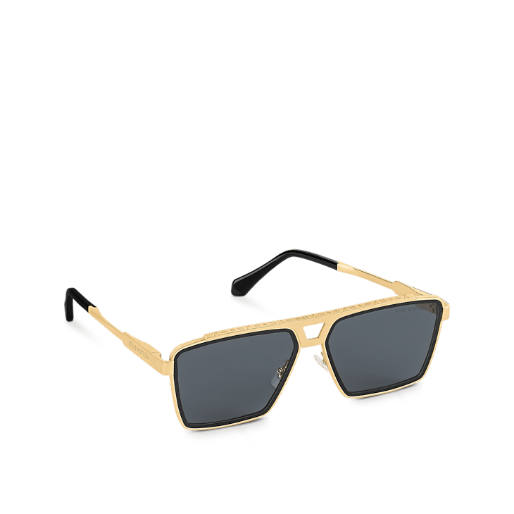 Louis Vuitton 1.1 Evidence Metal Square Sunglasses Size ONE SIZE - 5 Thumbnail