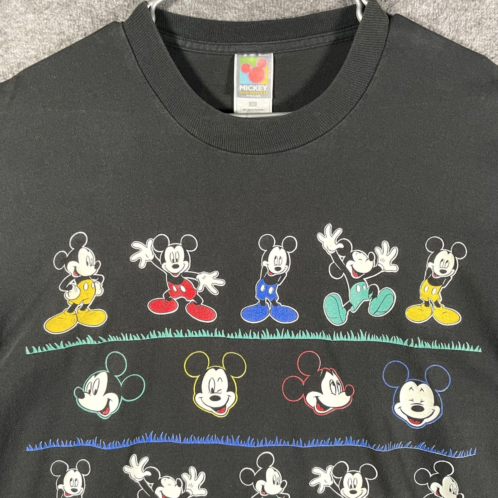 Mickey Unlimited VINTAGE Mickey Unlimited Shirt Mens XL Black Mickey Mouse Graphic Tee 90s Y2K Size US XL / EU 56 / 4 - 2 Thumbnail