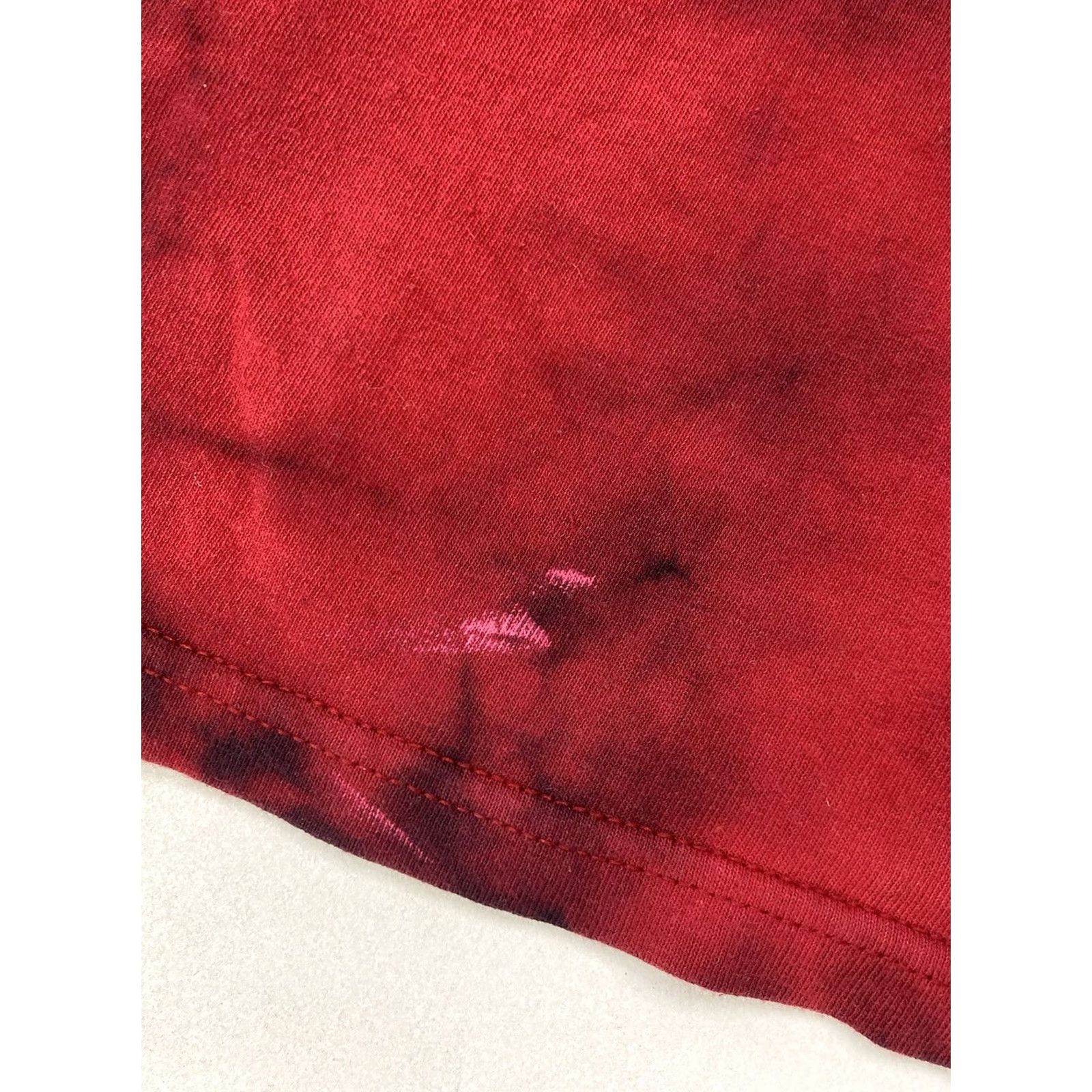 Etro Pac-Man Retro Graphic T-shirt Women Small Red Tie Dye Short Sleeve Size S / US 4 / IT 40 - 4 Thumbnail