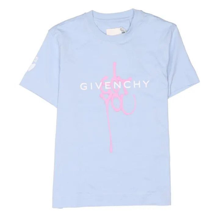 Givenchy Givenchy Givenchy SS23 Logo Print Short Sleeve TShirt -250 Size US S / EU 44-46 / 1 - 1 Thumbnail
