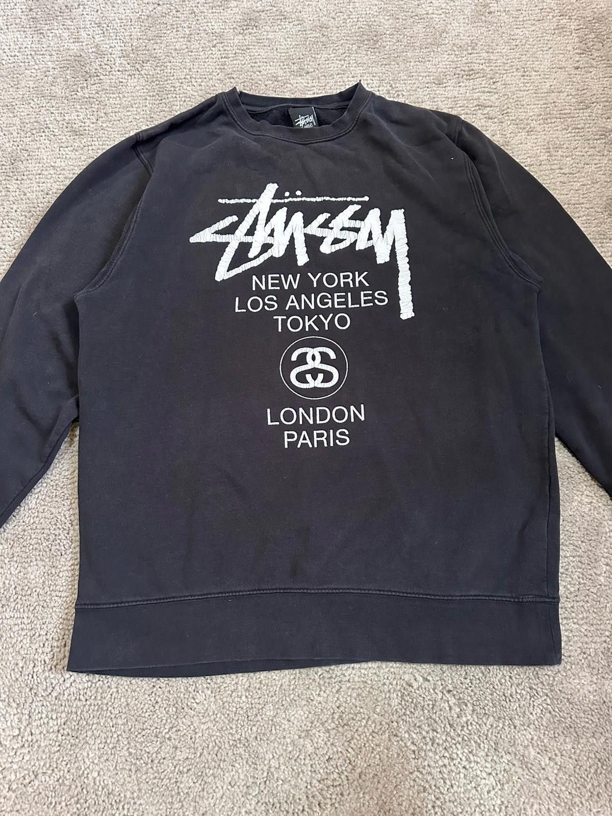 Stussy Stussy Vintage made in USA Longsleeve Big logo Size US XL / EU 56 / 4 - 3 Thumbnail