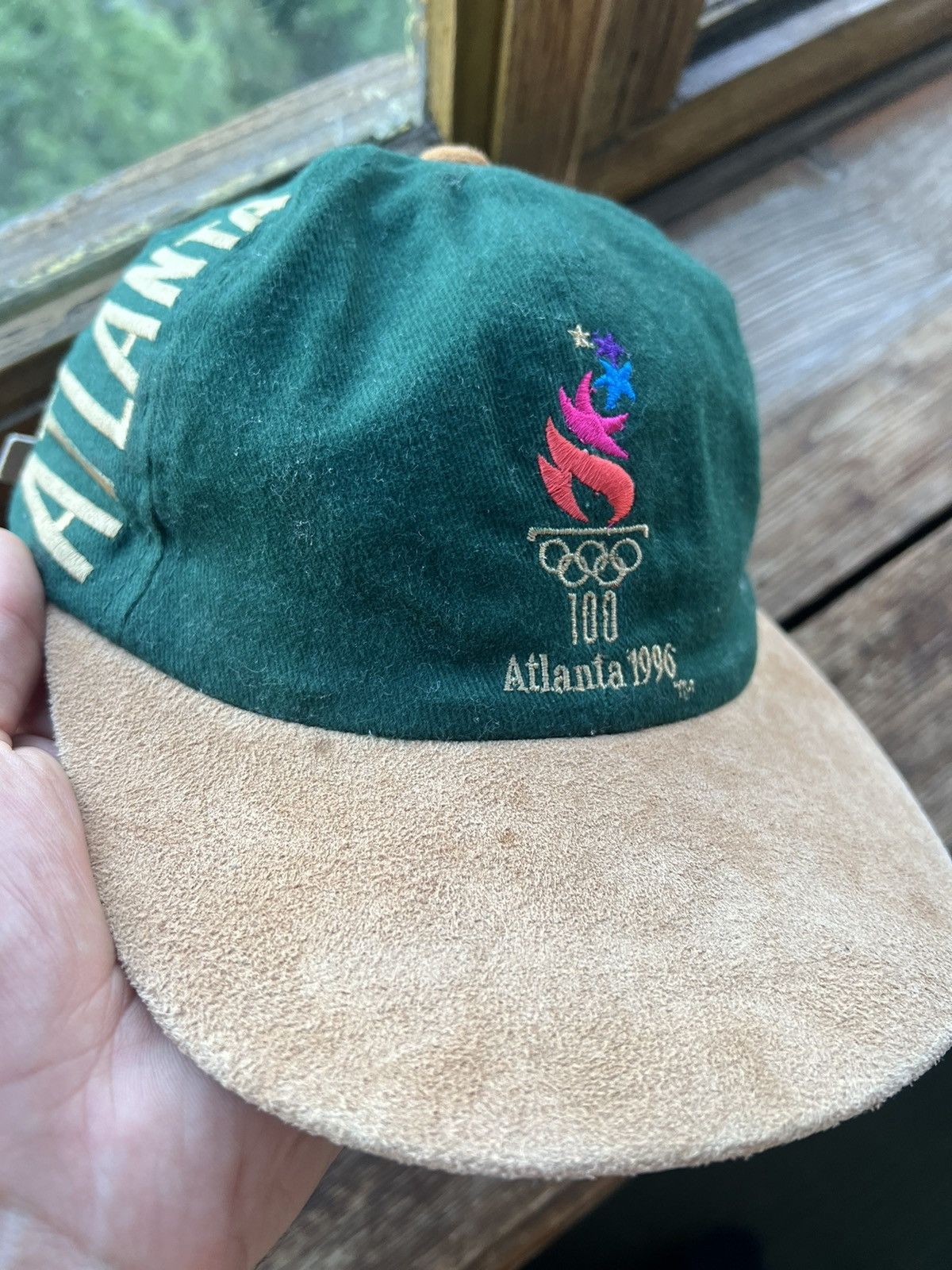 USA Olympics Vintage Olympics Games Collection Atlanta 1996 Snapback Cap Size ONE SIZE - 9 Thumbnail