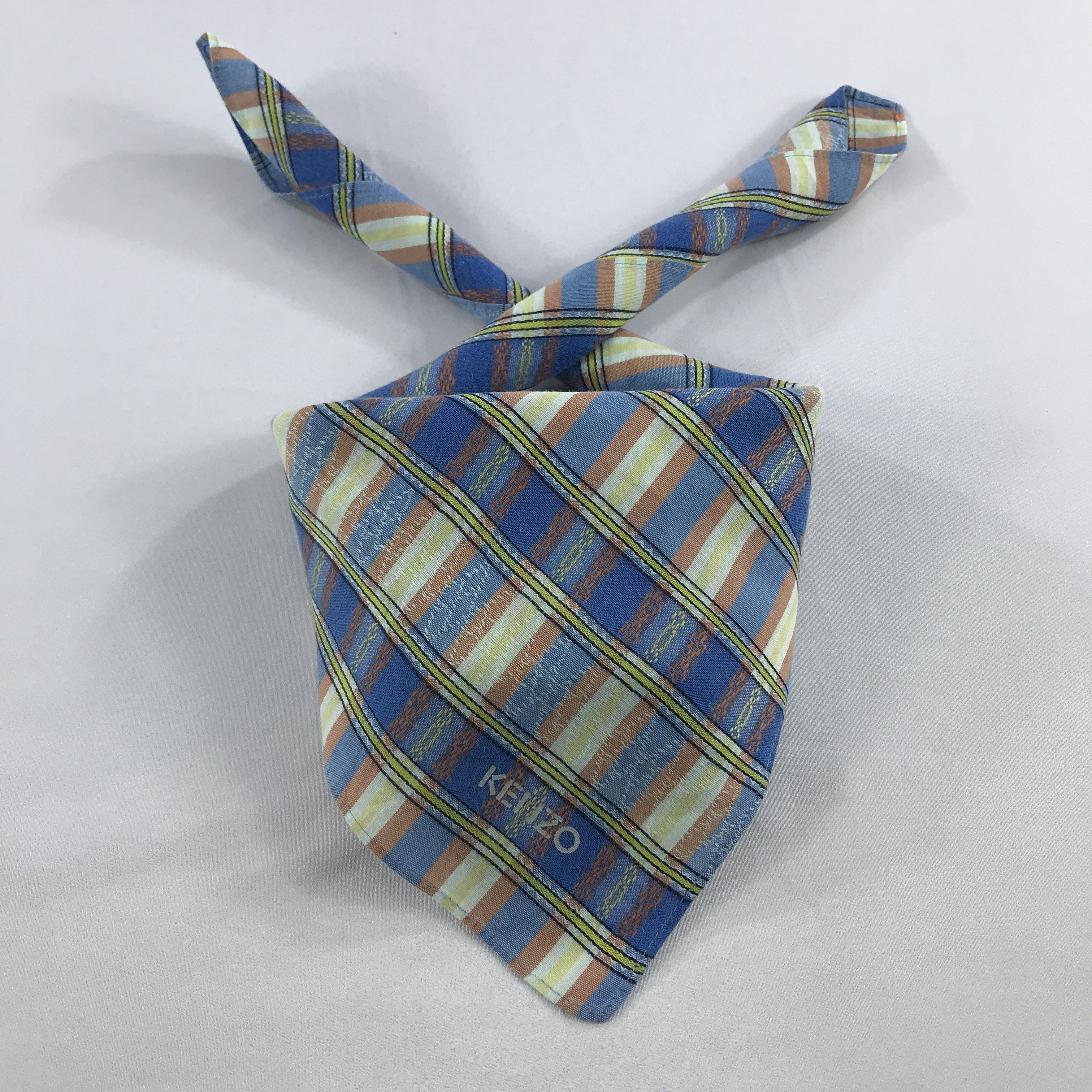 Kenzo × Vintage Kenzo Bandana / Handkerchief / Neckerchief - S2660 Size ONE SIZE - 3 Thumbnail