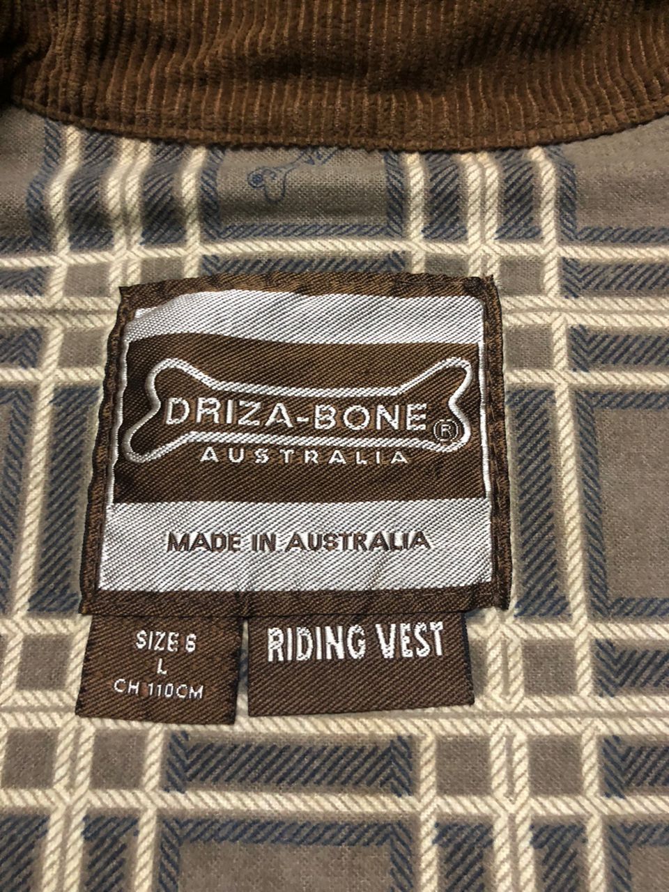 Sports Specialties Driza Bone Brown Wax Vest Riding Vest Jacket Size US L / EU 52-54 / 3 - 16 Thumbnail