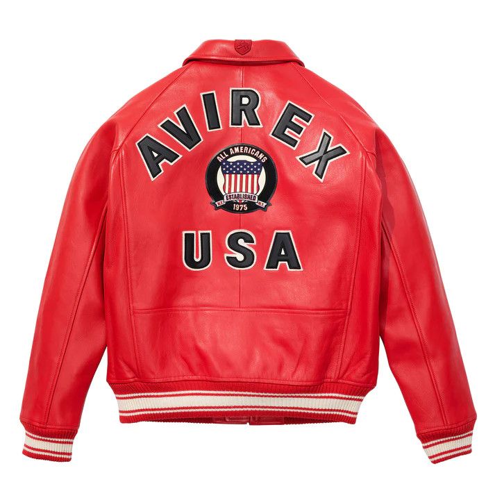 Avirex Icon Leather Jacket Size US L / EU 52-54 / 3 - 2 Thumbnail