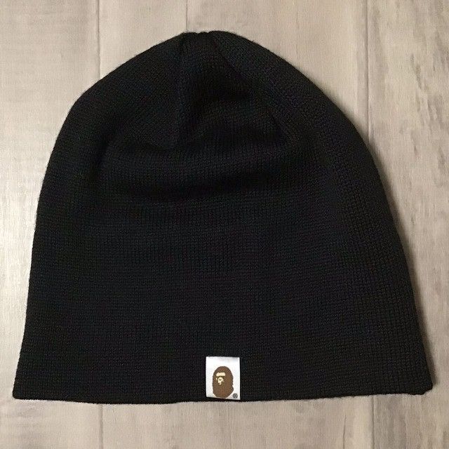Bape × Nigo × Swarovski BAPE Swarovski APE FACE logo beanie knit cap NIGO Size ONE SIZE - 4 Thumbnail