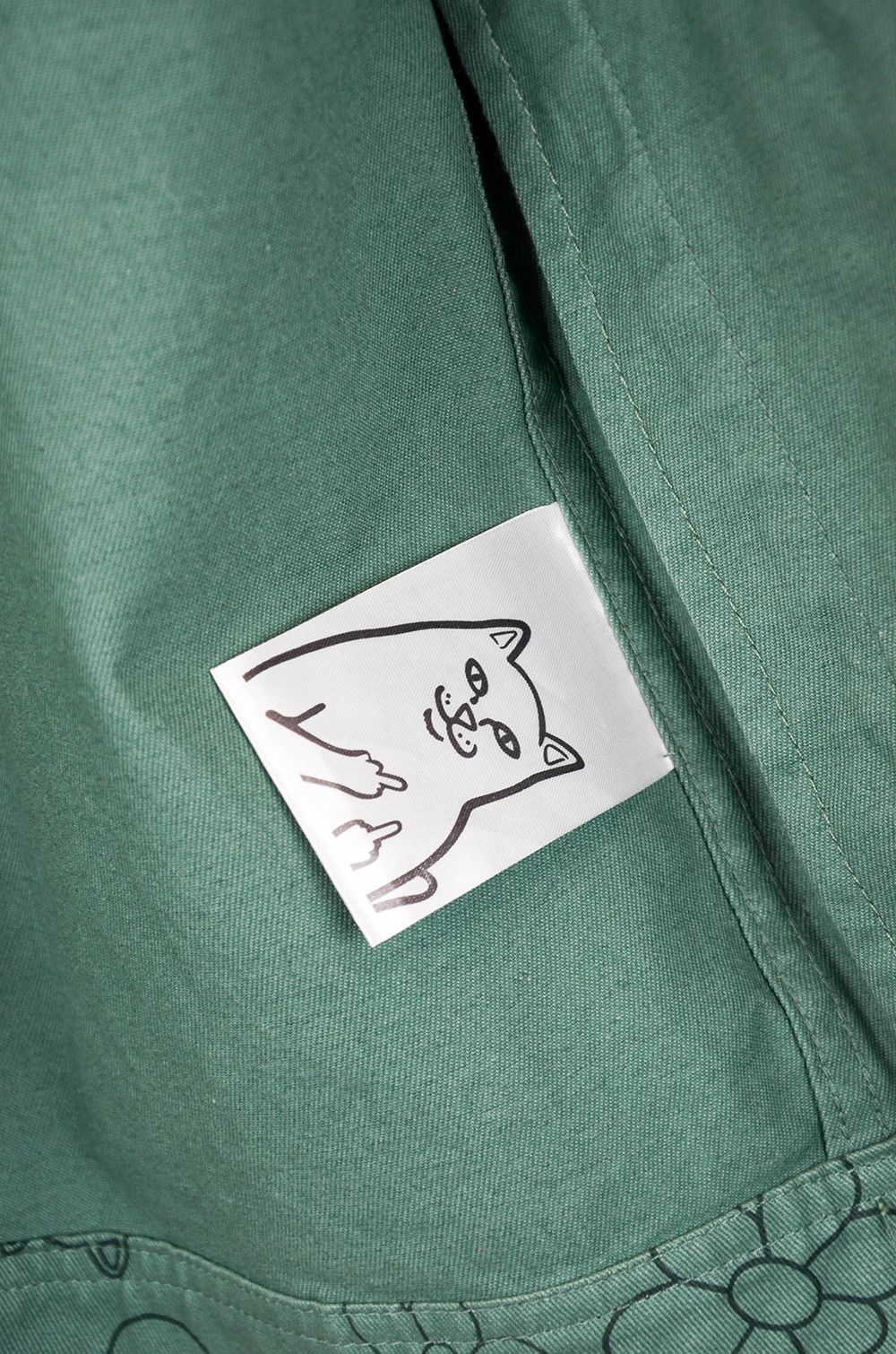RIPNDIP RIP N DIP Forest Green Scribble Sherpa Jacket - L Size US L / EU 52-54 / 3 - 10 Thumbnail