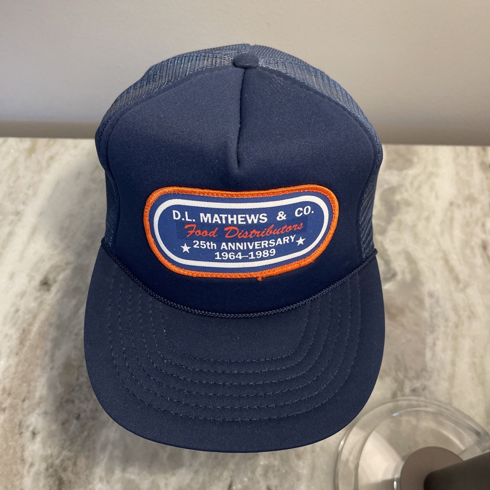 Vintage Vtg Snapback Trucker Hat Cap Patch Food Distributor Mesh 1 Size ONE SIZE - 3 Thumbnail