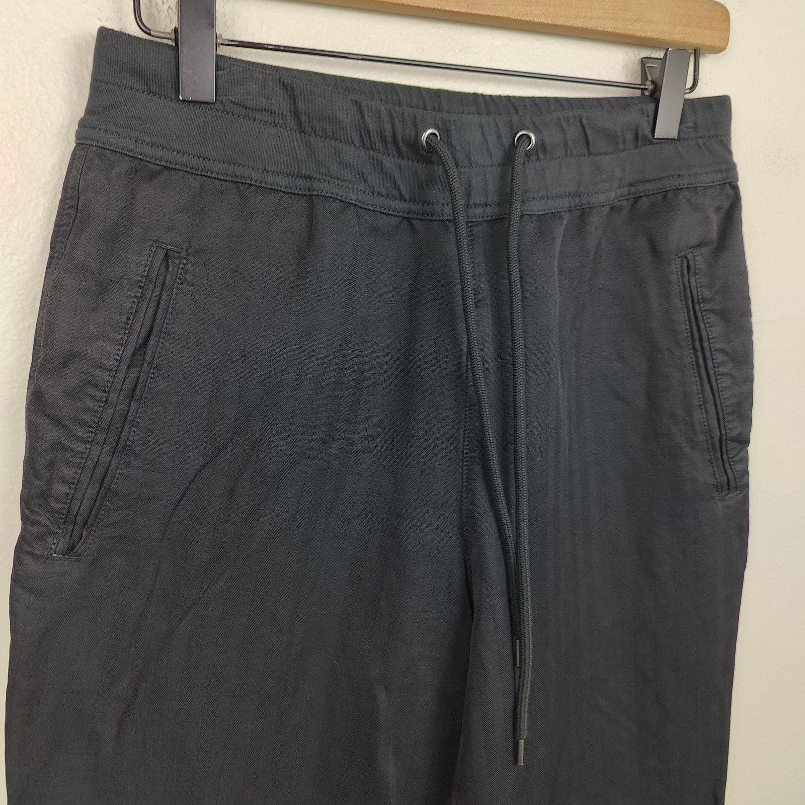 James Perse James Perse Pants Womens 0 XS Black Straight Leg Size 26" / US 2 / IT 38 - 2 Thumbnail