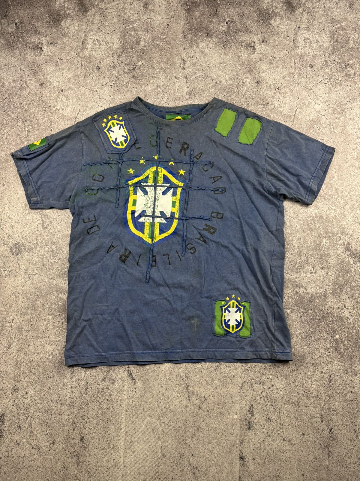 Japanese Brand 🔥00’S HYSTERIC GLAMOUR LGB VIBE BRAZIL T SHIRT TEE Y2K Size US M / EU 48-50 / 2 - 1 Thumbnail