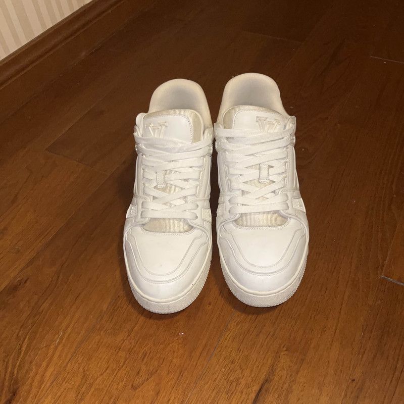 Louis Vuitton Louis Vuitton Trainer Sneakers in White -2508 Size US 8 / EU 41 - 2 Thumbnail