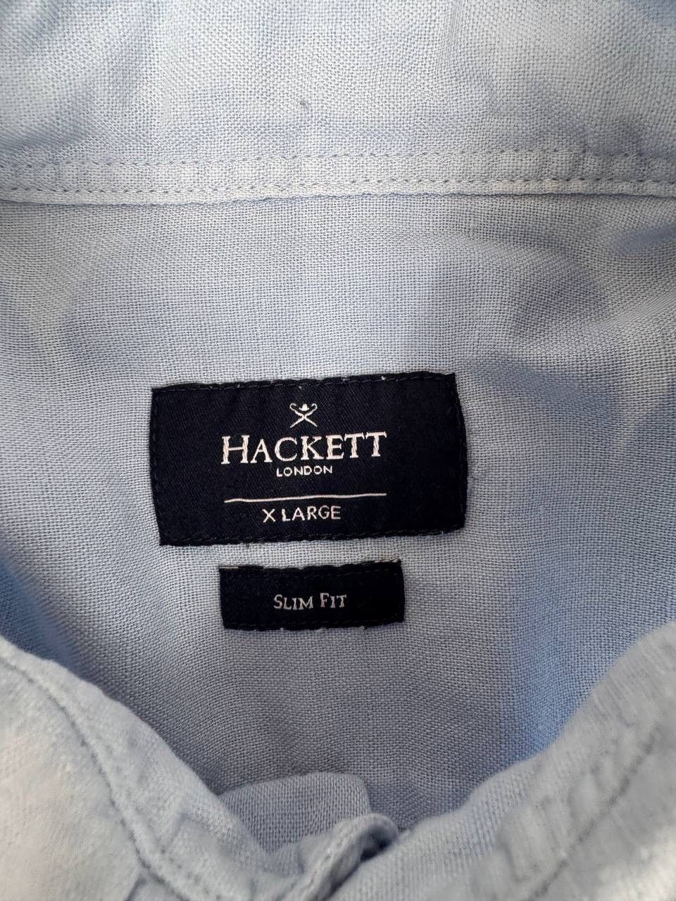 Hackett Hackett London Men's Shirt Light Blue Size XL Size US XL / EU 56 / 4 - 5 Thumbnail