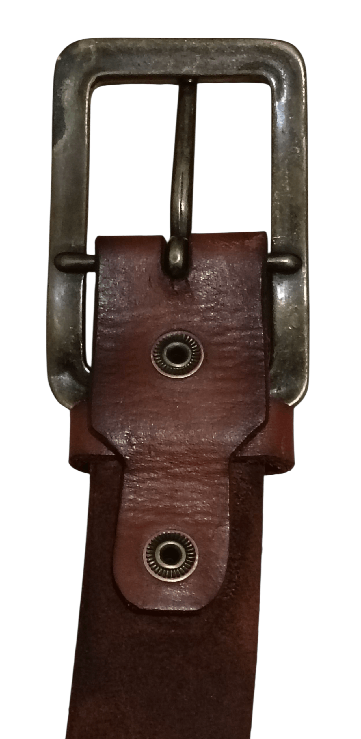 Japanese Brand LEATHER ISLAND DESIGN BY BILL LAVIN WESTERNER ENGRAVED BELT Size 32 - 3 Thumbnail