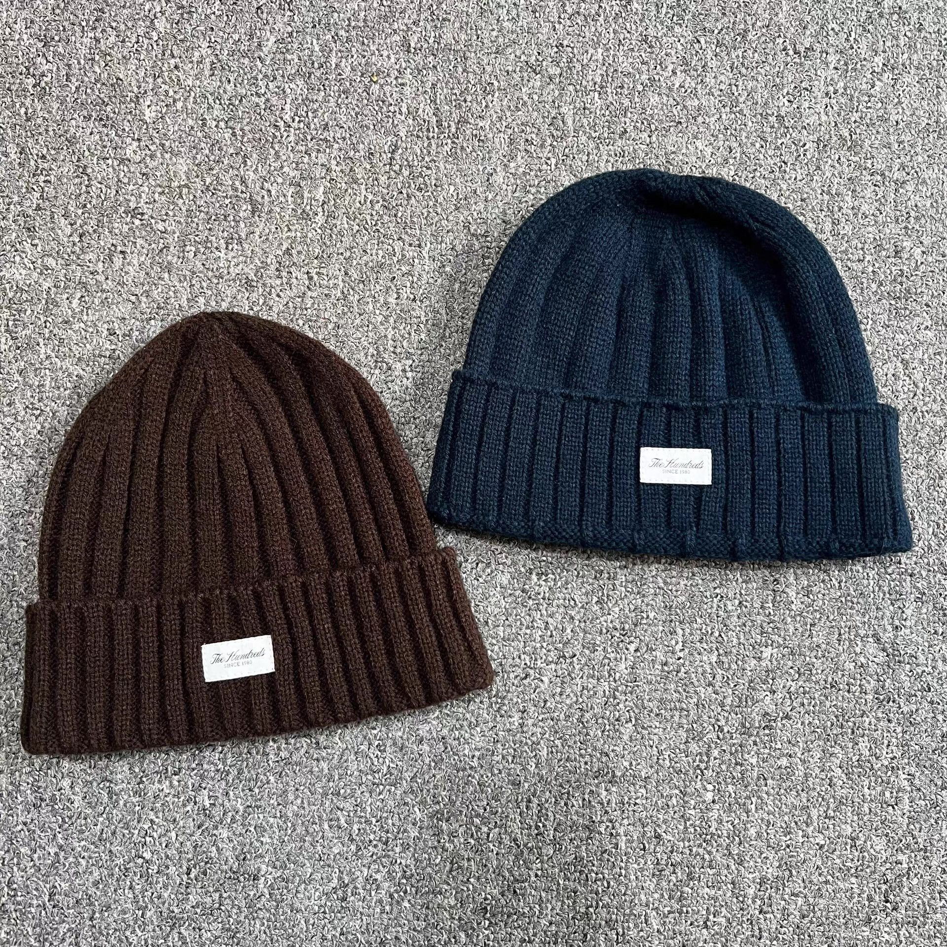 The Hundreds The Hundreds Patch Embroidered Knitted Beanie Q7 Size ONE SIZE - 1 Thumbnail