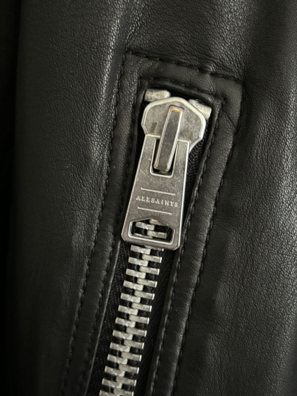 Allsaints LEATHER JACKET Size US S / EU 44-46 / 1 - 7 Thumbnail