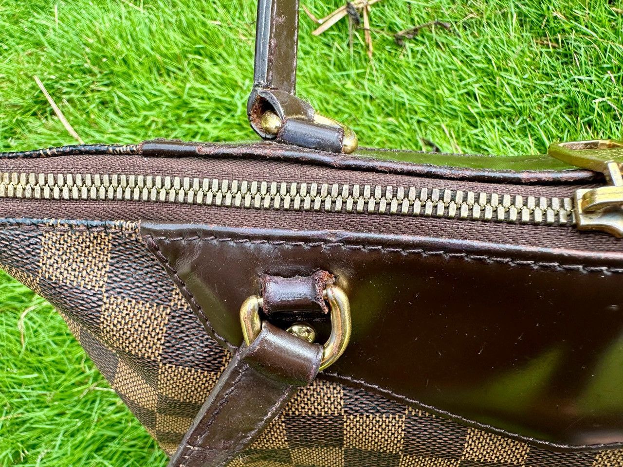 Louis Vuitton Louis Vuitton Damier Ebene Westminster PM DEFECTED HANDLE Size ONE SIZE - 10 Thumbnail
