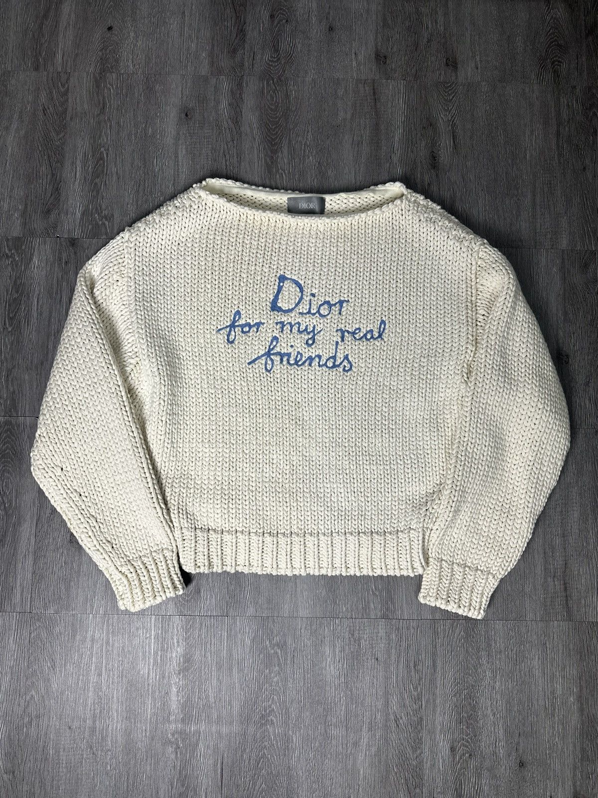 Dior RARE SS25 DIOR - “DIOR FOR MY REAL FRIENDS” Sweater | Grailed