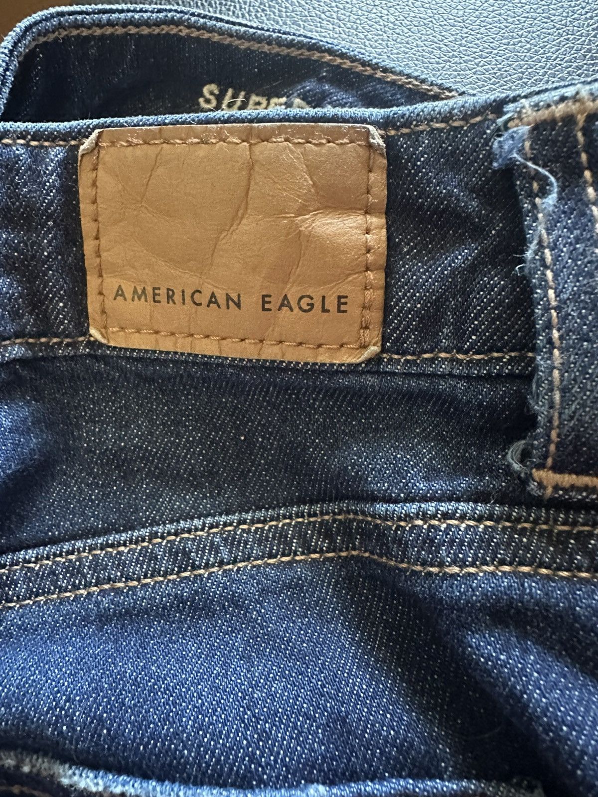 American Eagle Outfitters American Eagle baggy wide leg jeans 14 Size 36" / US 14 / IT 50 - 6 Thumbnail