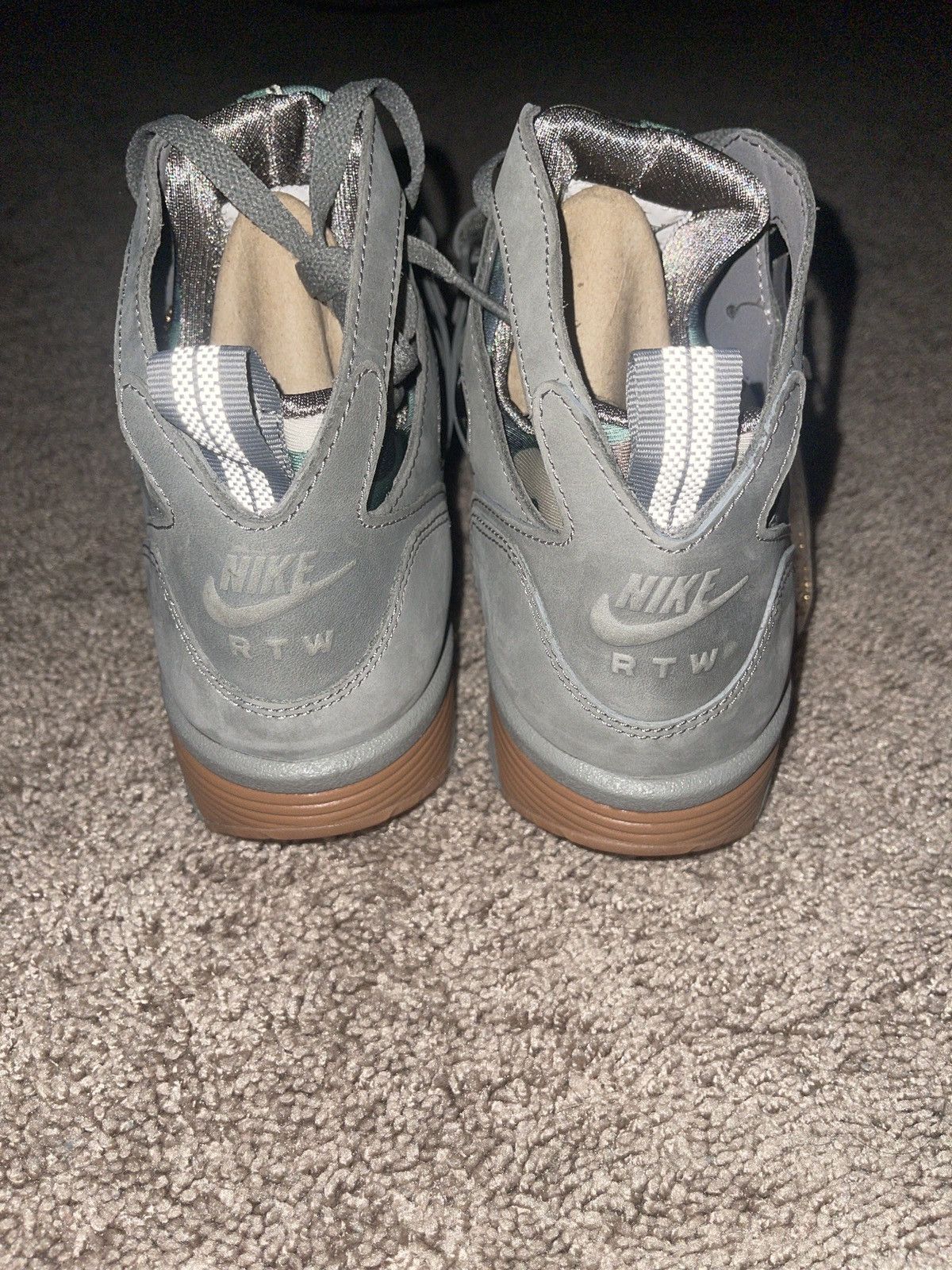 Corteiz × Nike Nike Air Trainer Huarache Corteiz Gully Grey Size US 10.5 / EU 43-44 - 5 Thumbnail