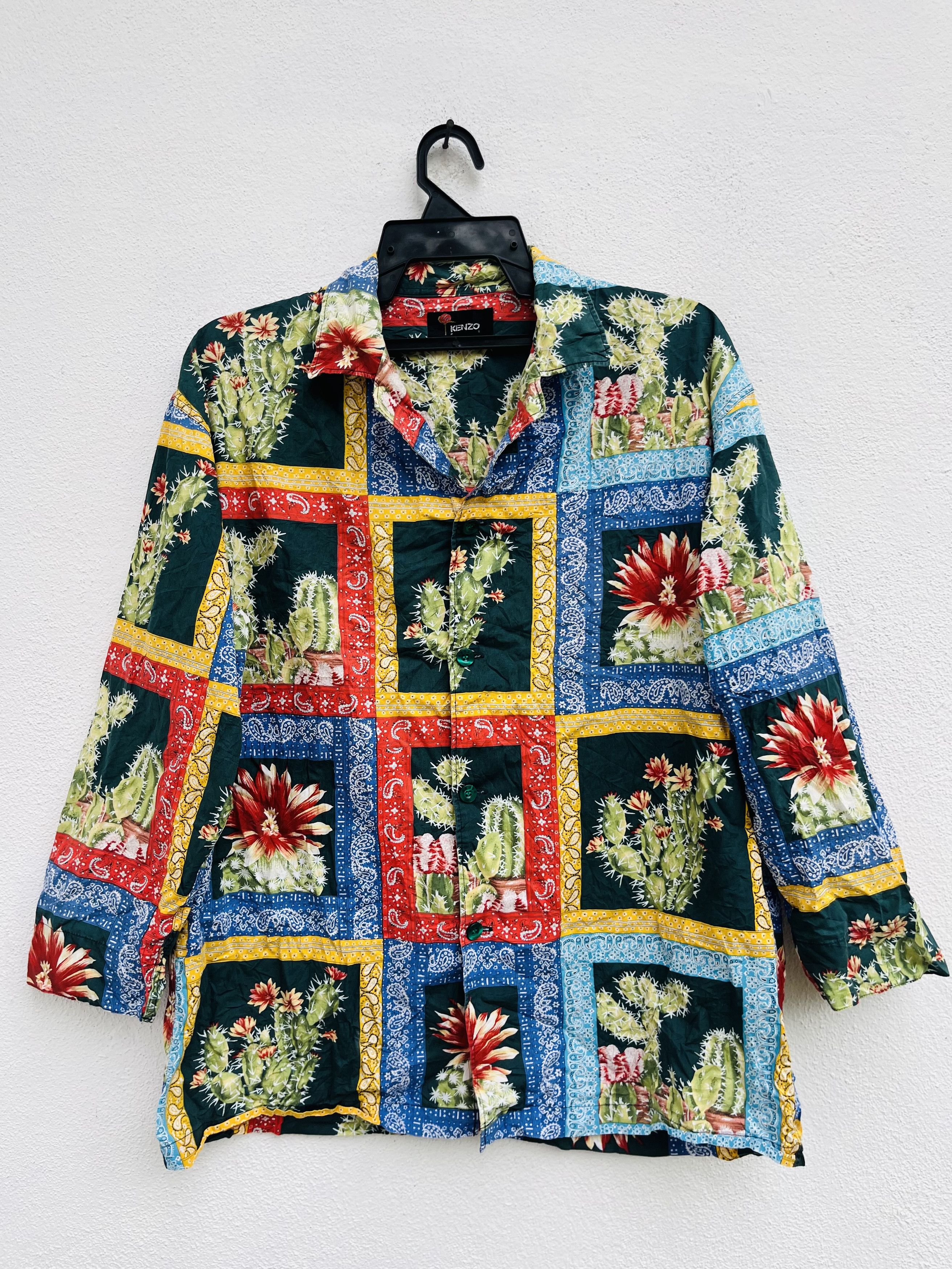 Kenzo Vintage Kenzo Multicolour Designer Fashion Style Size US M / EU 48-50 / 2 - 1 Thumbnail