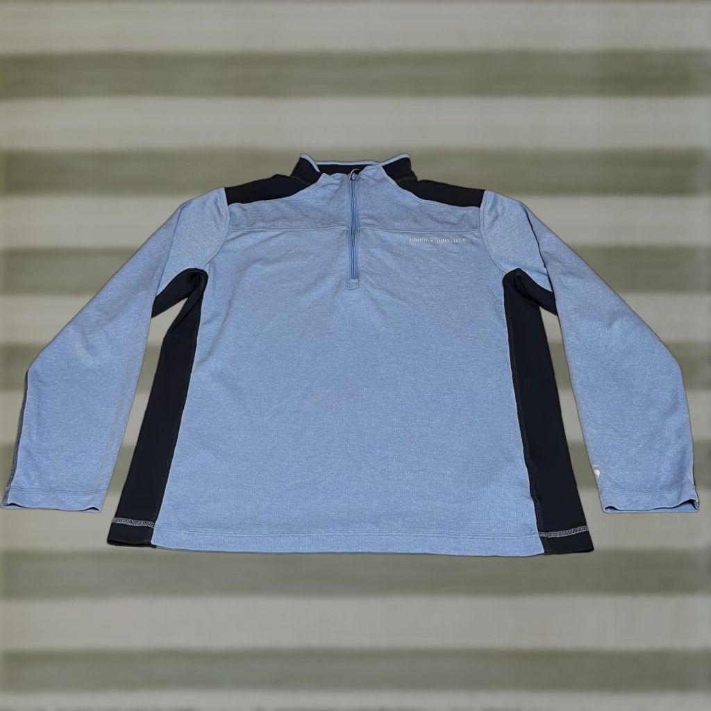 Brooks Brothers Brooks Brothers Windbreaker Pullover 1/4 Zip Mens M Blue Performance Golf Activewear Regular Size M Size US M / EU 48-50 / 2 - 1 Thumbnail