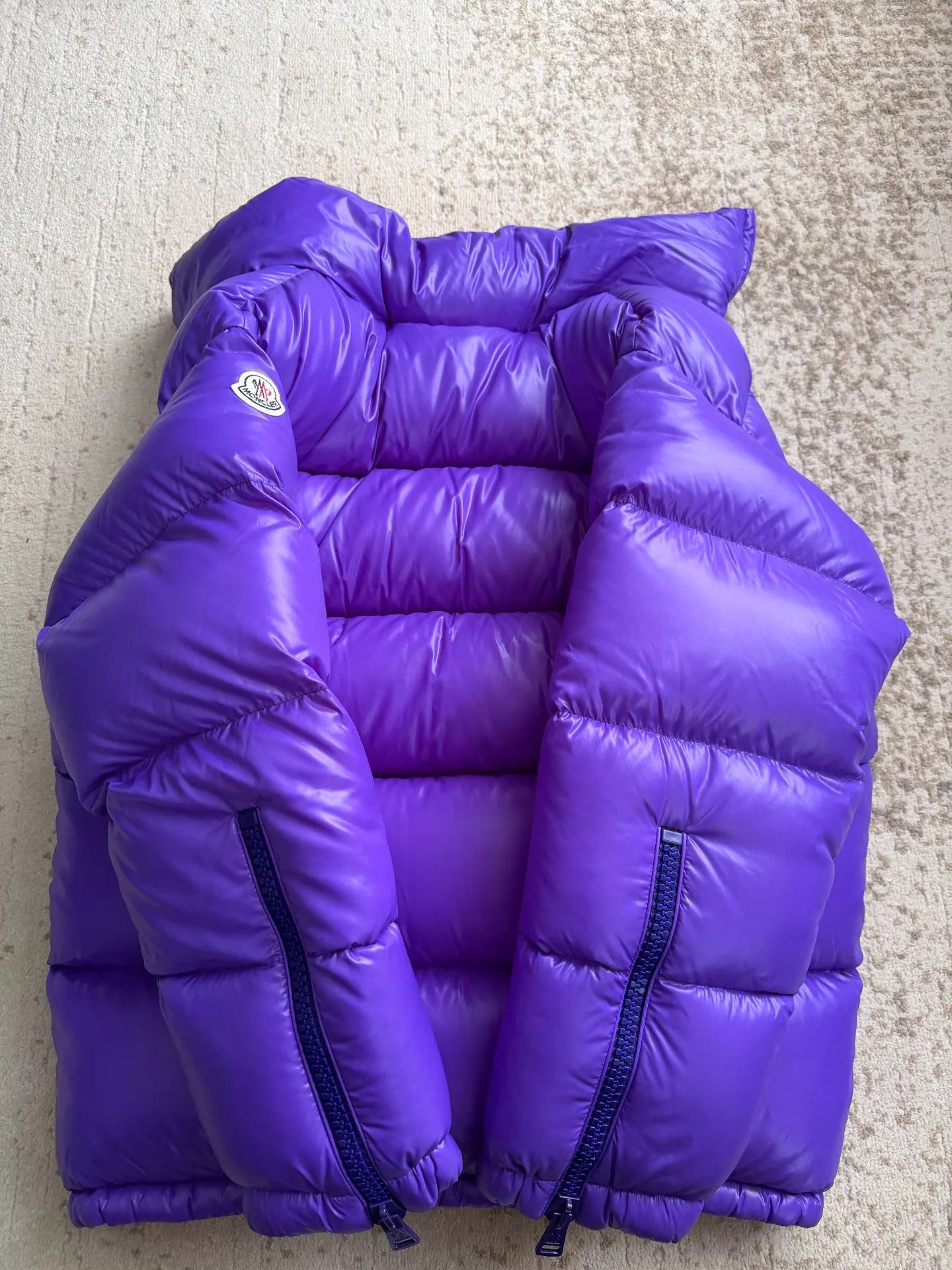 Moncler Moncler Purple 1 Near New Down Jacket Size S / US 4 / IT 40 - 6 Thumbnail