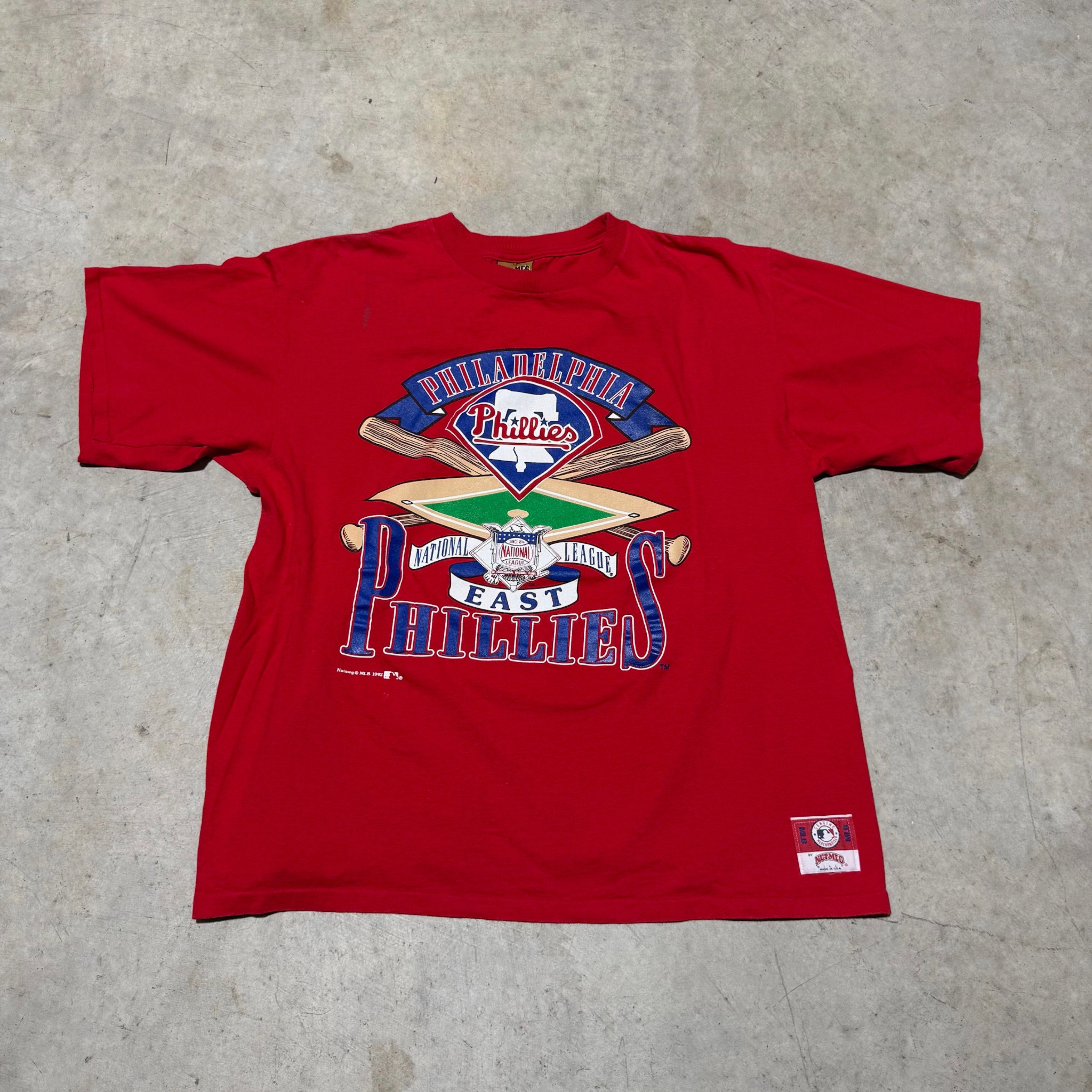 Nutmeg Vintage Nutmeg Phillies Tee XL Size US XL / EU 56 / 4 - 1 Thumbnail