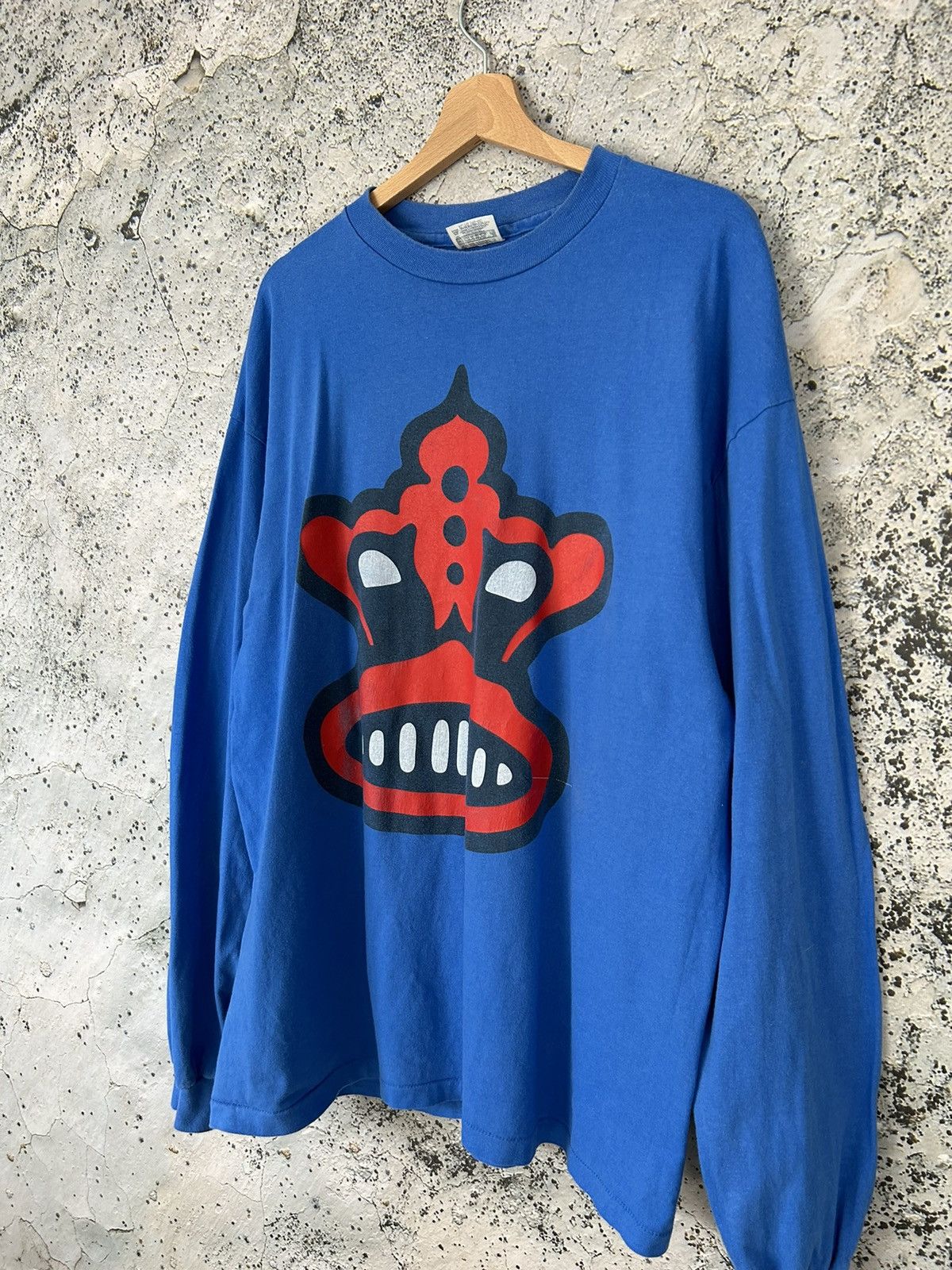 Vintage Vintage Drug Free America Ultra Rare USA Graphic Tee Size US XL / EU 56 / 4 - 2 Thumbnail