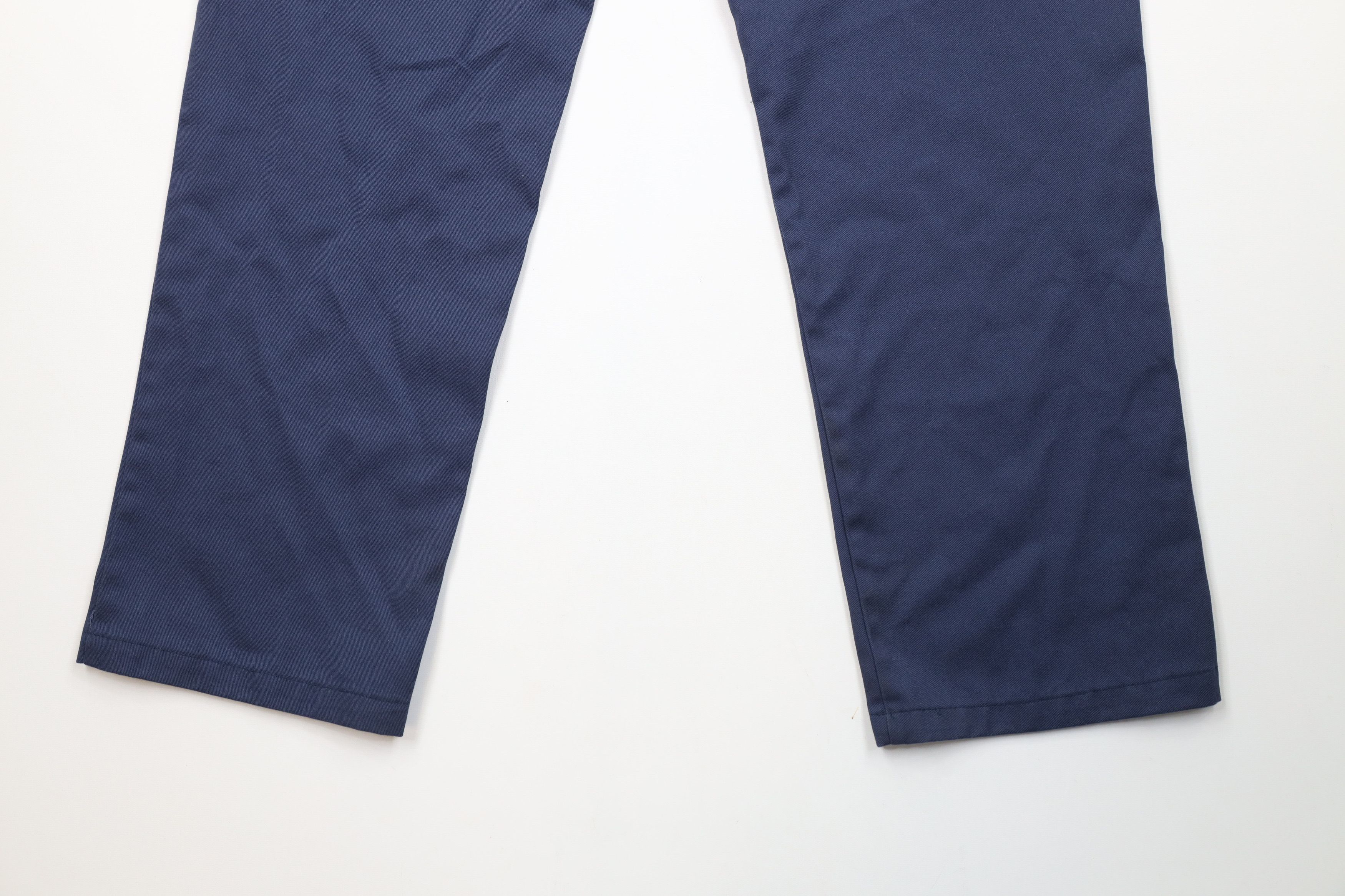 Dickies × Vintage Vintage Y2K Dickies Spell Out Workwear Wide Leg Pants Blue Size US 38 / EU 54 - 14 Thumbnail