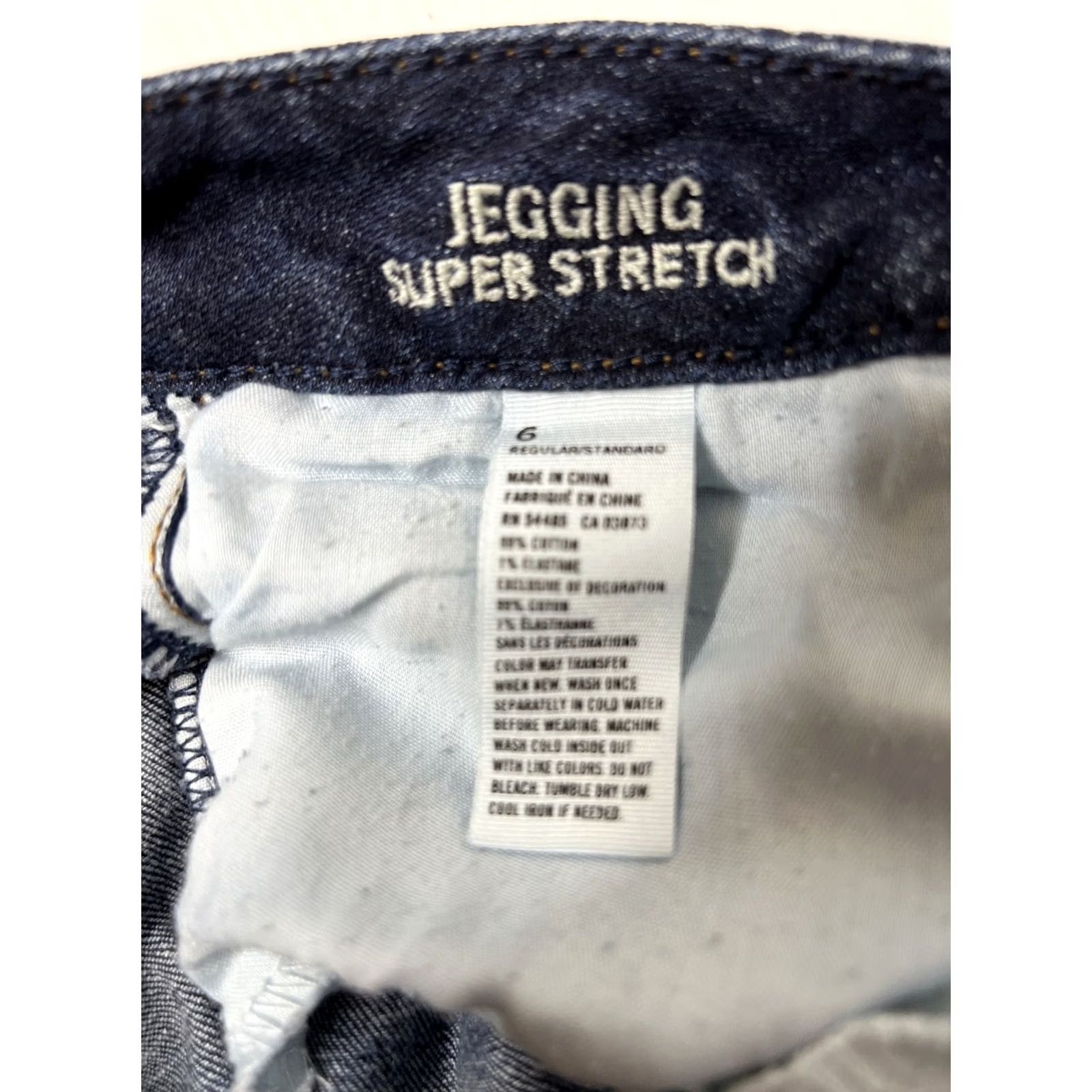 American Eagle Outfitters American Eagle AEO Super Stretch Low Rise Jegging Regular Size 6 DENIM Destroyed Size 28" / US 6 / IT 42 - 5 Thumbnail