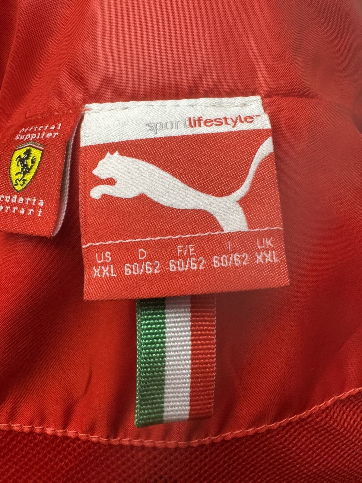 Ferrari × Puma Puma x Scuderia Ferrari Jacket – Red – Size XXL Size US XXL / EU 58 / 5 - 9 Thumbnail