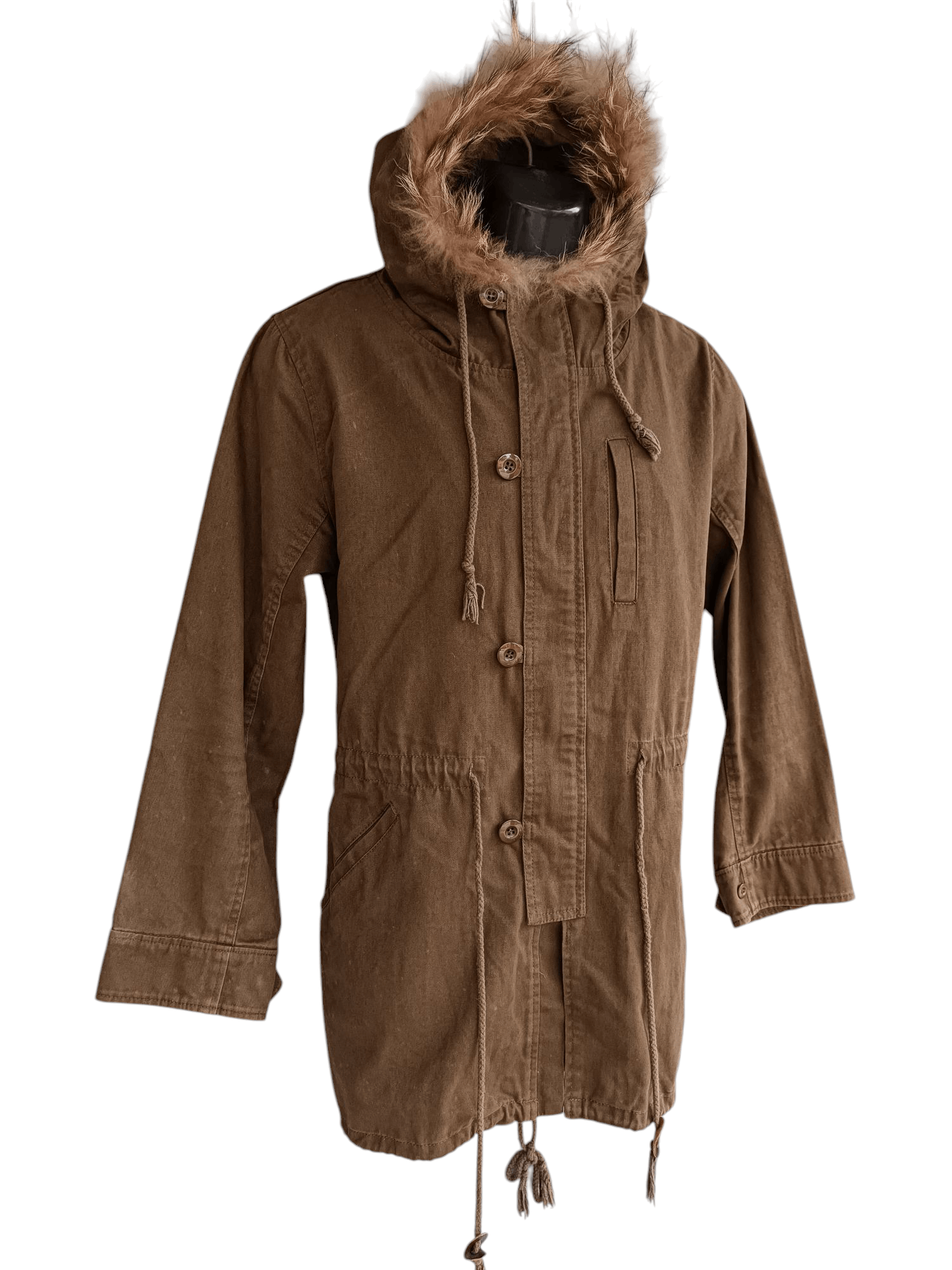 Japanese Brand Japanese Brand Nanae & Company Fur Hoodie Size US M / EU 48-50 / 2 - 1 Thumbnail