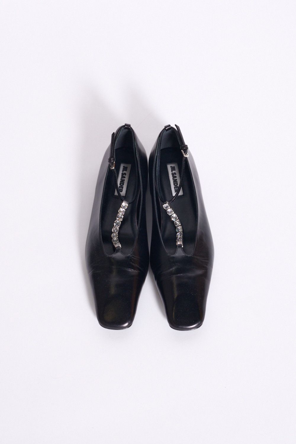 Jil Sander o1s22i1n0125 Ballerina Flats in Black Size US 9 / IT 39 - 2 Thumbnail