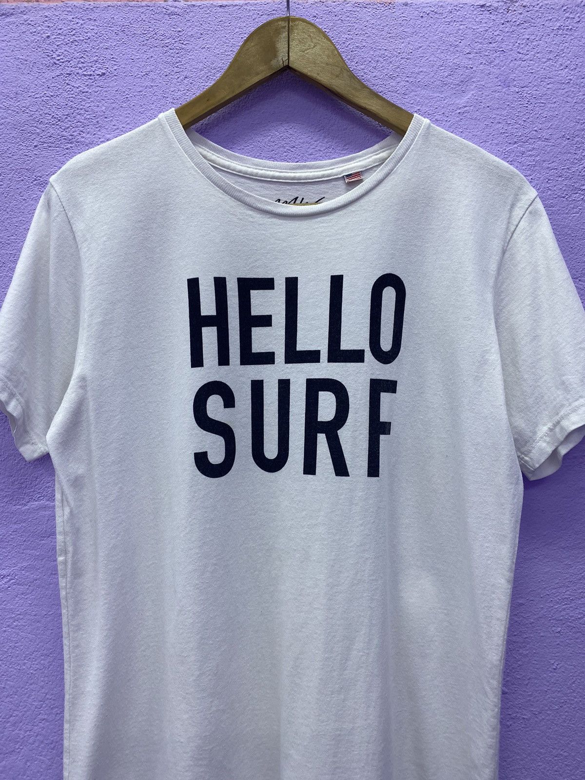 Other Hello surf White Tshirt Size US M / EU 48-50 / 2 - 2 Thumbnail