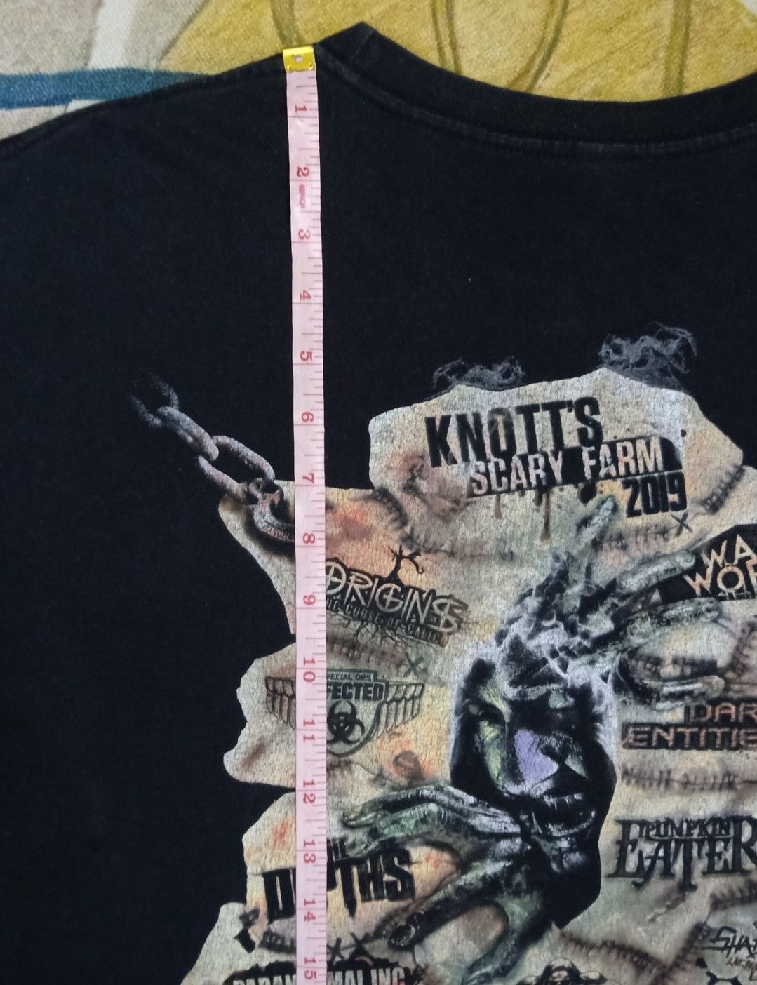 Expert Horror Knott's Scary Farm 2019 T-shirt Size US L / EU 52-54 / 3 - 18 Thumbnail