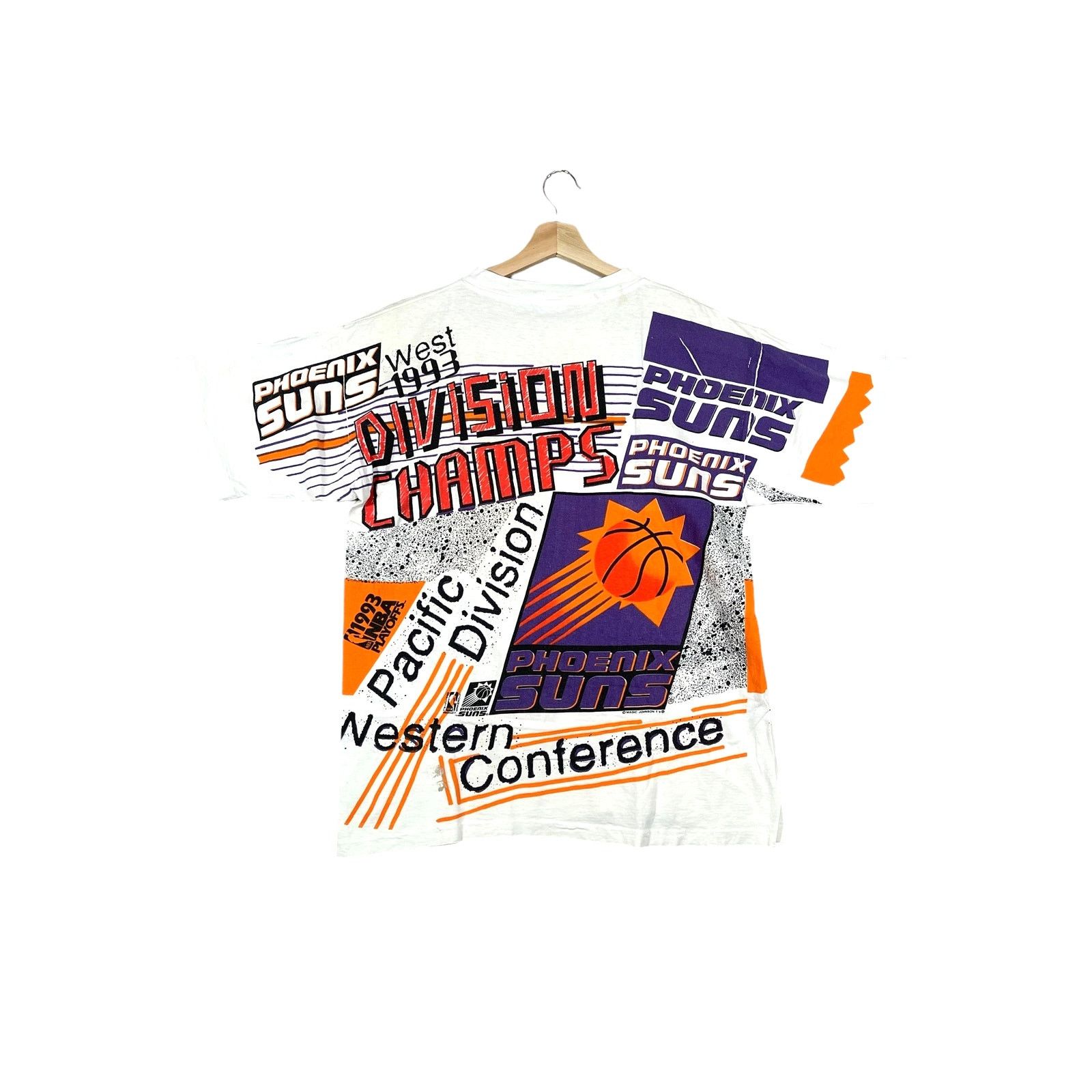 NBA × Vintage Vintage 1993 Ritz Phoenix Suns NBA All Over Print Tee Size US L / EU 52-54 / 3 - 2 Thumbnail