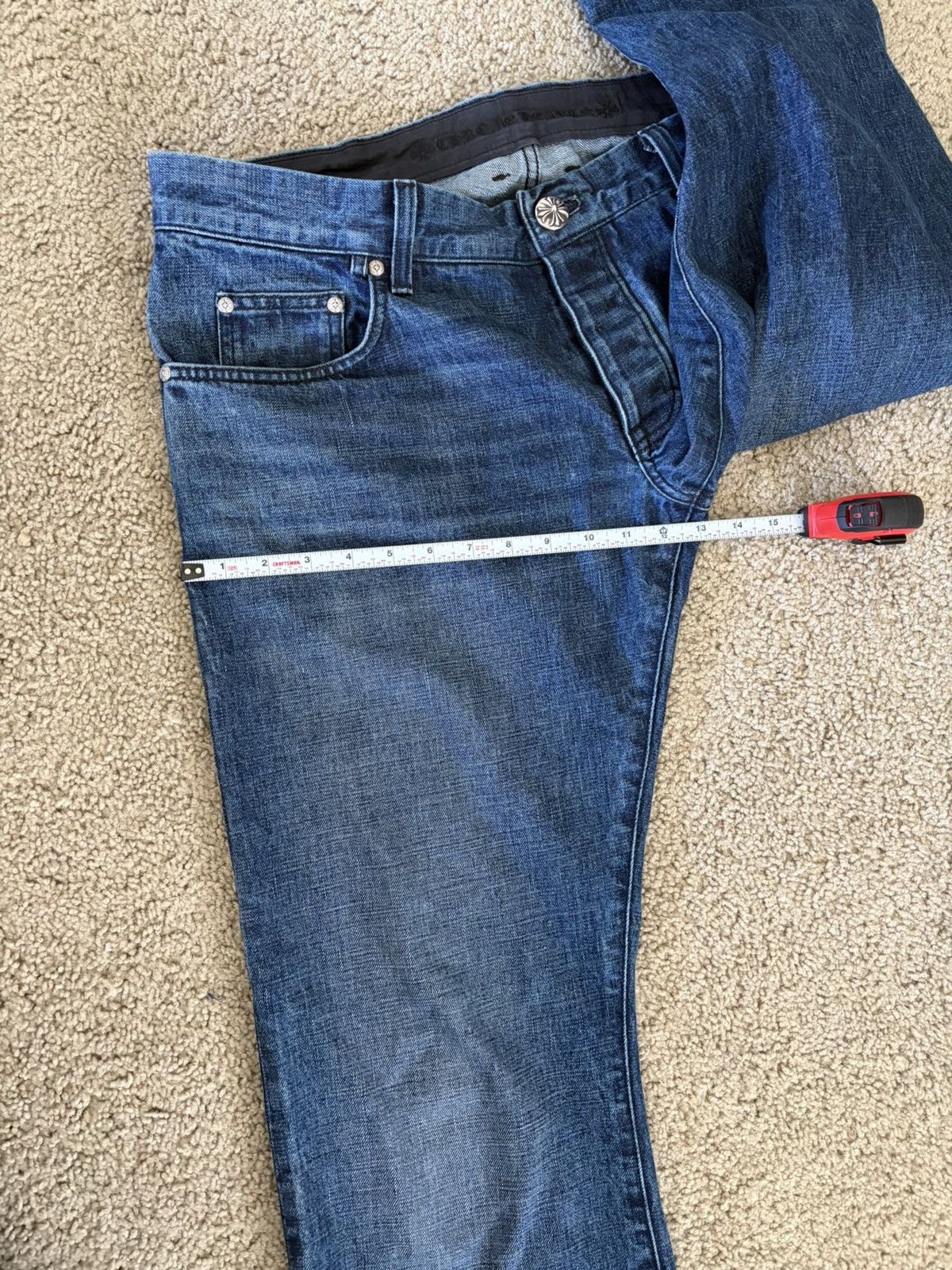 Chrome Hearts Chrome Hearts Jeans RS Denim Flared Size US 38 / EU 54 - 14 Thumbnail