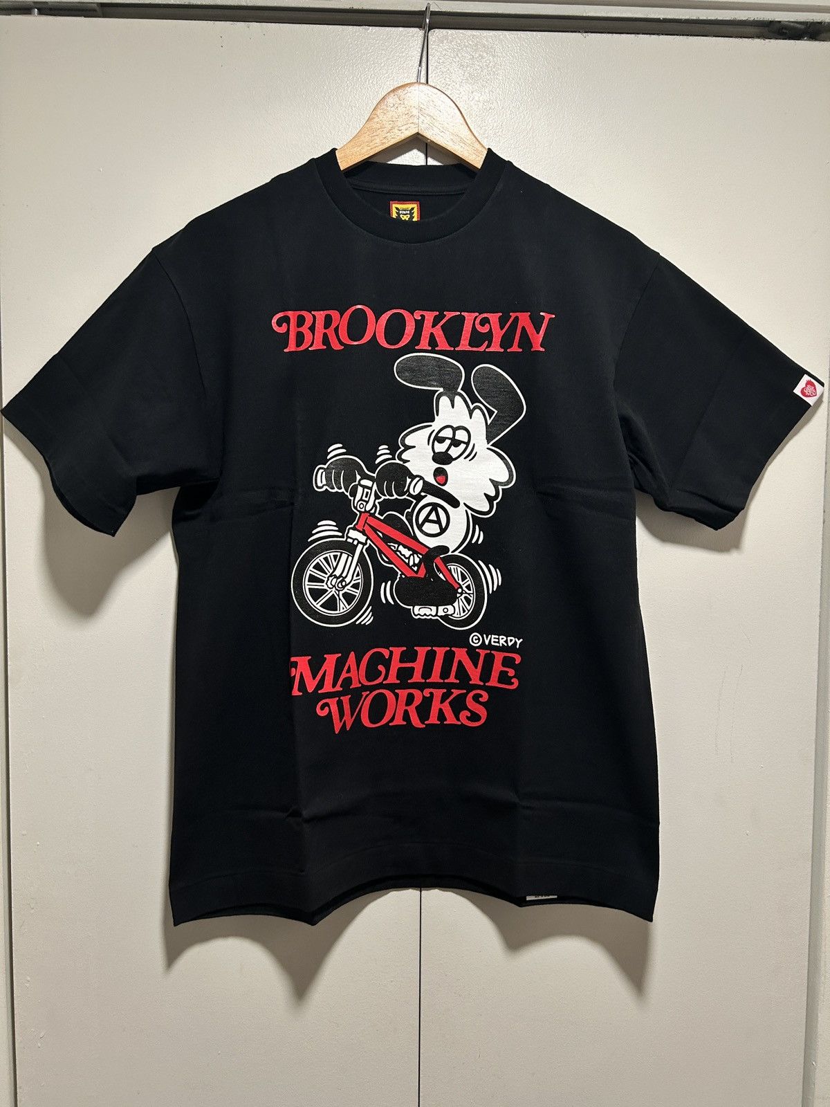 image of Brooklyn Machine Works x Girls Dont Cry Human Made X Bmw X Gdc Verdy Graphic T-Shirt in Black (Size