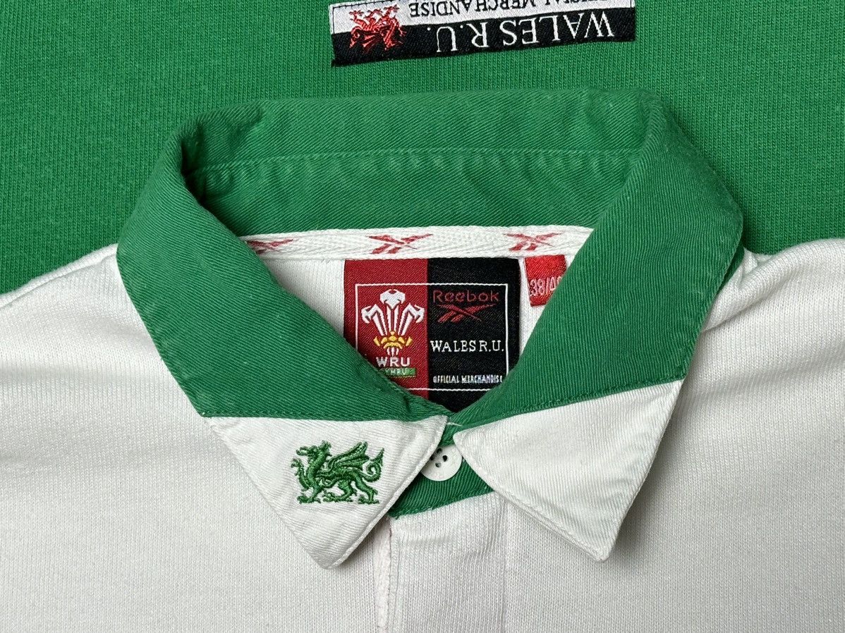 Reebok Vintage Reebok Wales Rugby Long Sleeve Shirt Size US L / EU 52-54 / 3 - 8 Thumbnail